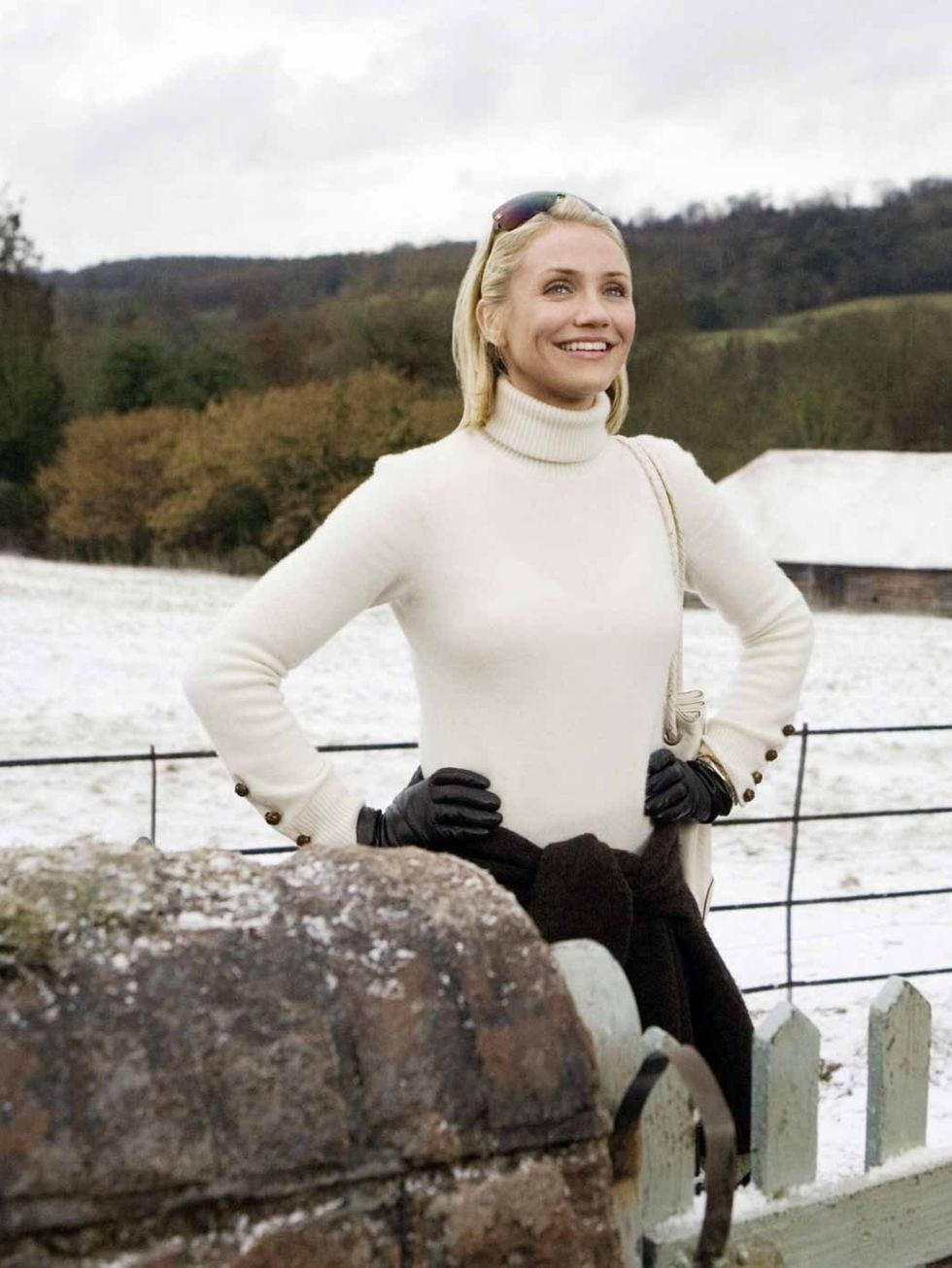 <p>Cameron Diaz in 'The Holiday', 2006. </p>