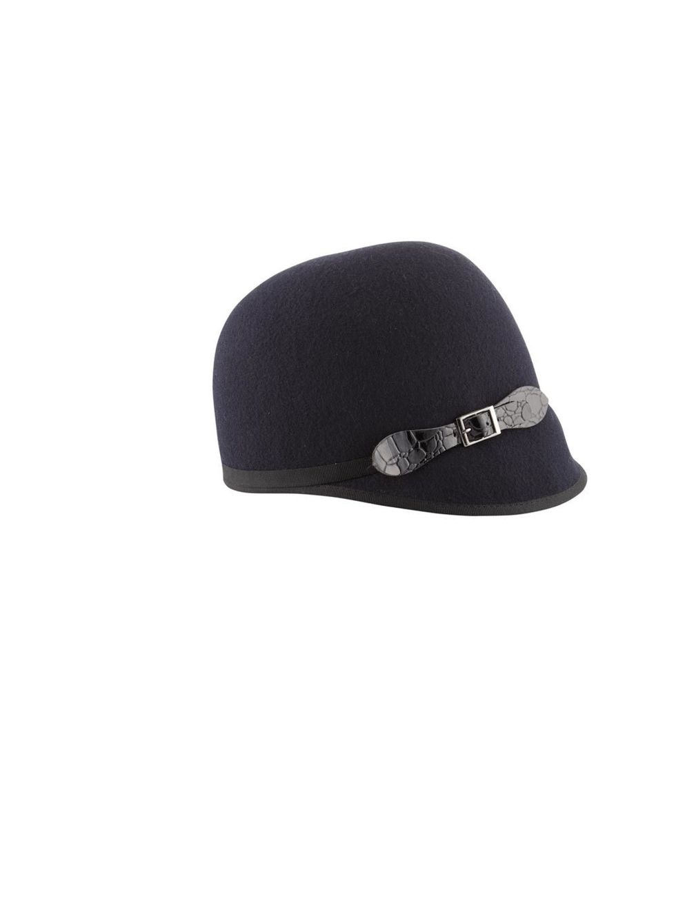 <p><a href="http://uk.accessorize.com/view/product/uk_catalog/acc_5,acc_5.29/2910624100">Accessorize</a> patent buckle felt hat, £24</p>