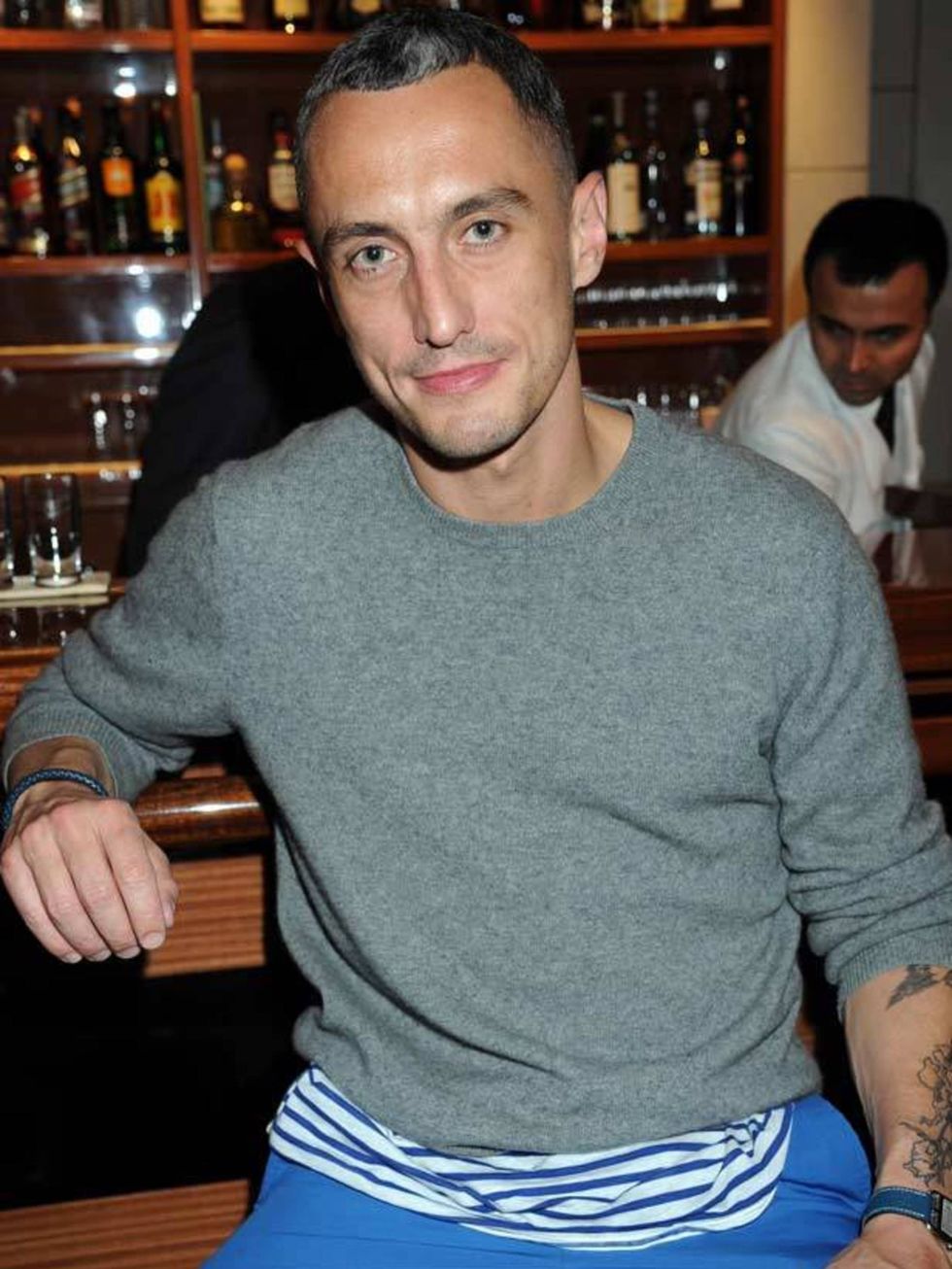 <p><a href="http://www.elleuk.com/catwalk/collections/richard-nicoll/autumn-winter-2011/review">Richard Nicoll</a> at the Istanbul Edition Hotel Launch Party, Turkey, 4 May 2011</p>
