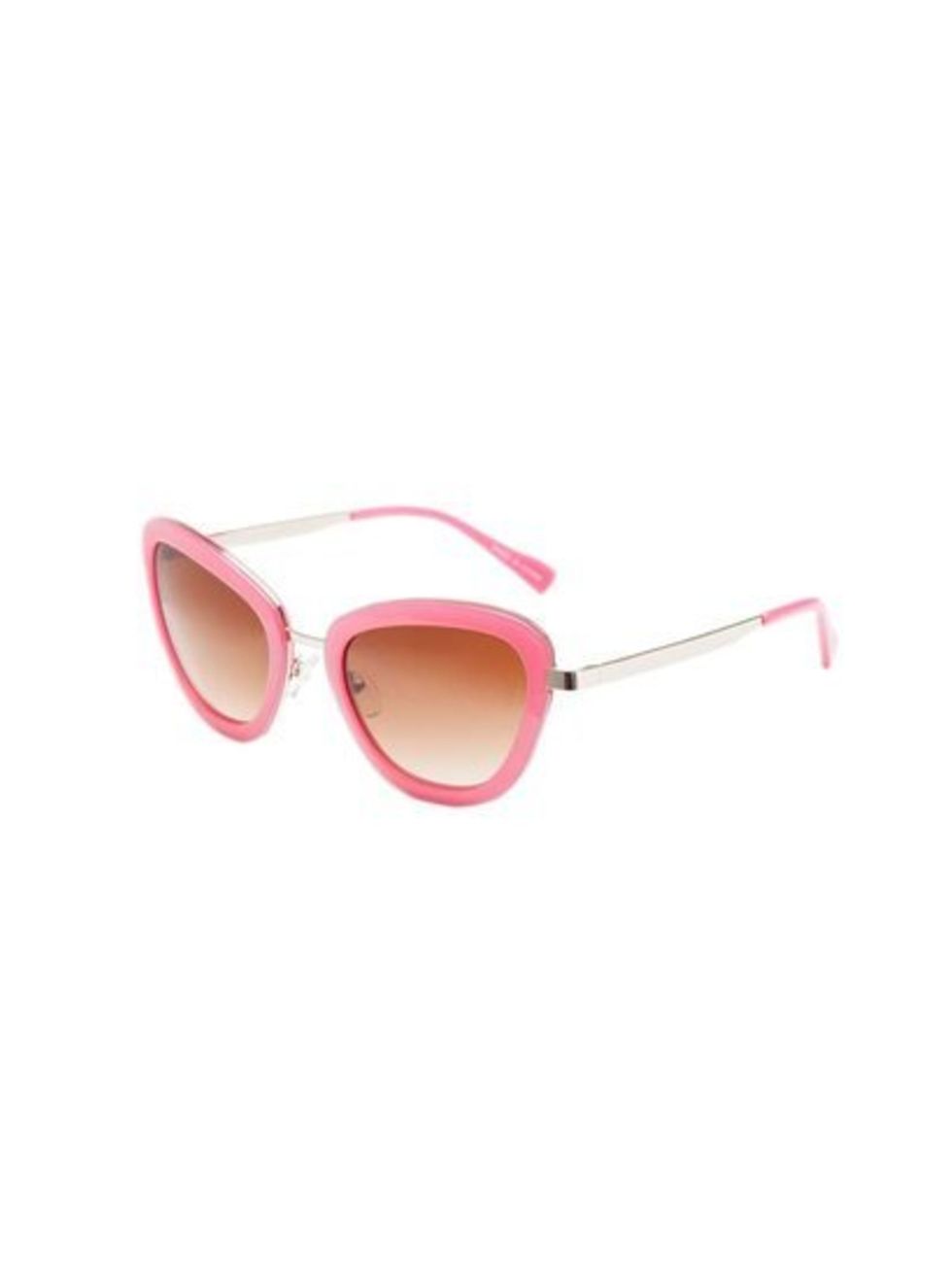 These retro sunglasses will lend a punch of colour to Designer Charlotte Wallace's wardrobe.

Uterqüe sunglasses, £69