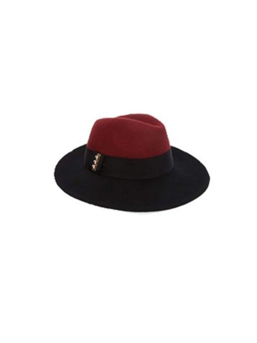 Top it off with a double tone hat like this from River Island, £25 available at Asos