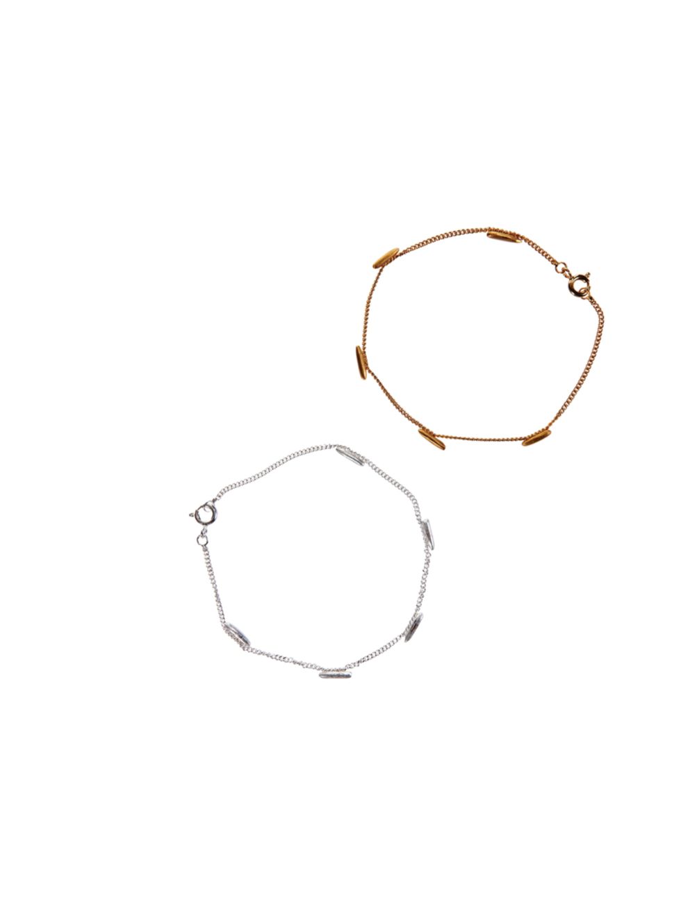 <p>Can you tell what it is yet? Our latest jewellery crush Lucy Folk has once again shown how food and fashion combine with these rice-inspired bracelets <a href="http://lucyfolk.com/lucy-folk/online-store/">Lucy Folk</a> sterling silver bracelet, £122, 