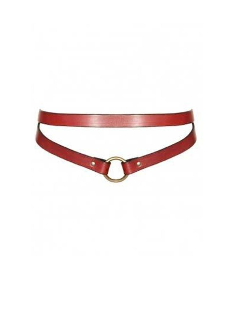 <p>Harness belt £80 by Louise Mckay at the Secret Emporium.</p>