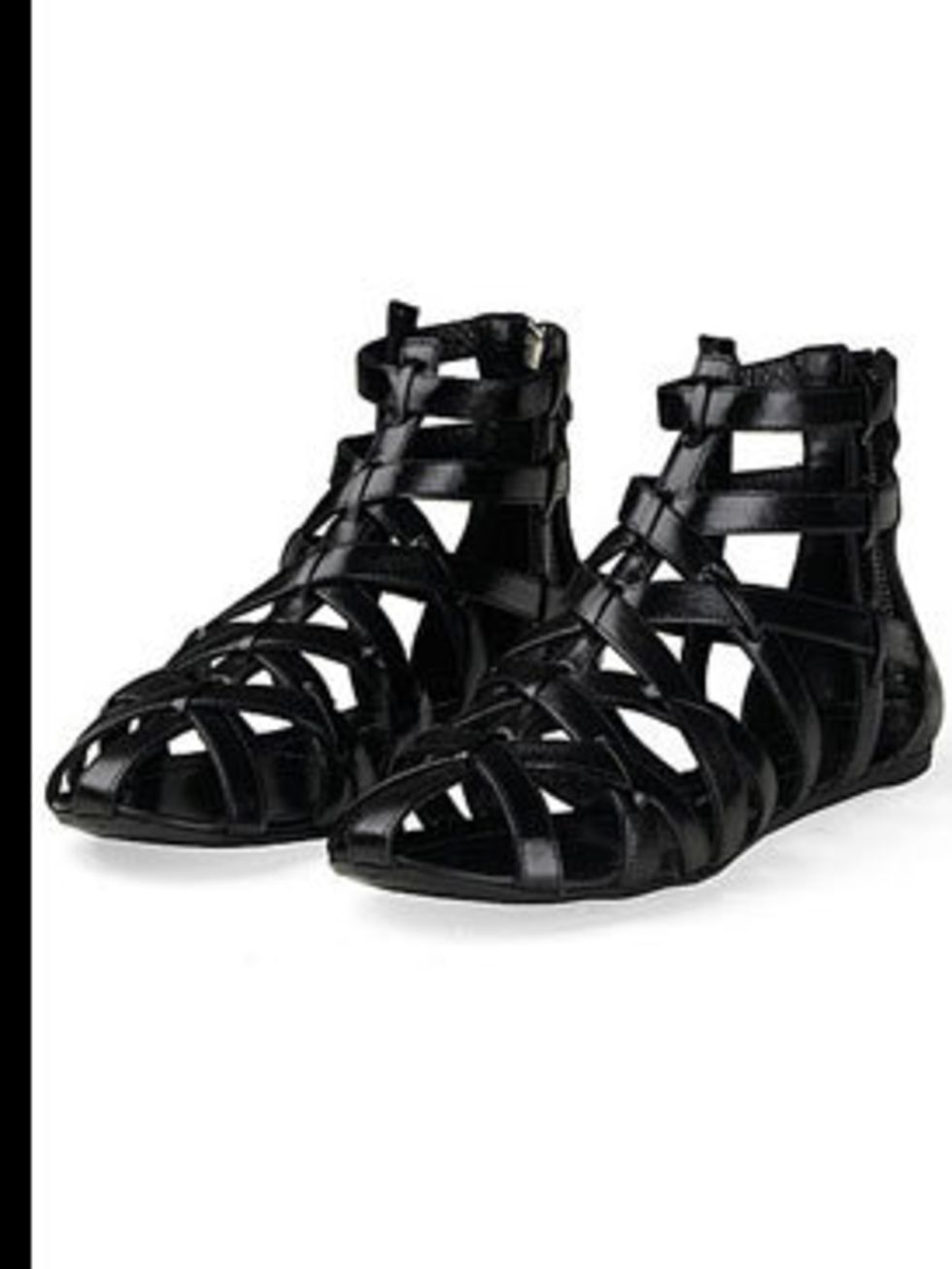 <p>Black gladiator sandals, £325, by Sigerson Morrison at <a href="http://www.lagarconne.com/store/item.htm?itemid=4149&amp;sid=253&amp;pid=253">La Garconne</a></p>
