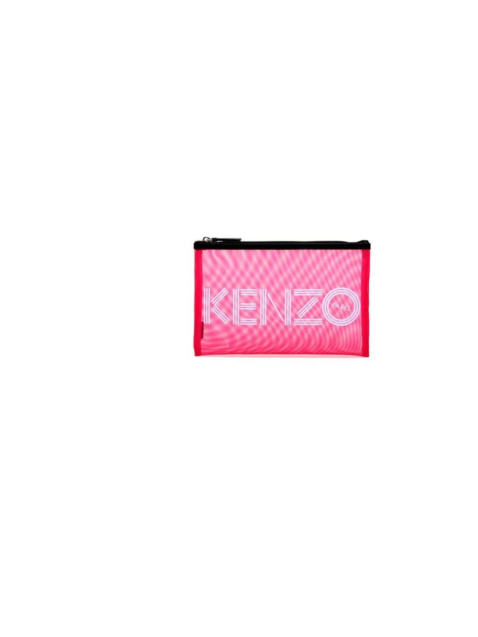 <p>Kenzo's mesh clutch is a clear winner  in the style stakes, £60, at <a href="http://www.brownsfashion.com/product/03K2A1700002/107/fine-mesh-and-leather-pouch">Browns Fashion</a></p>