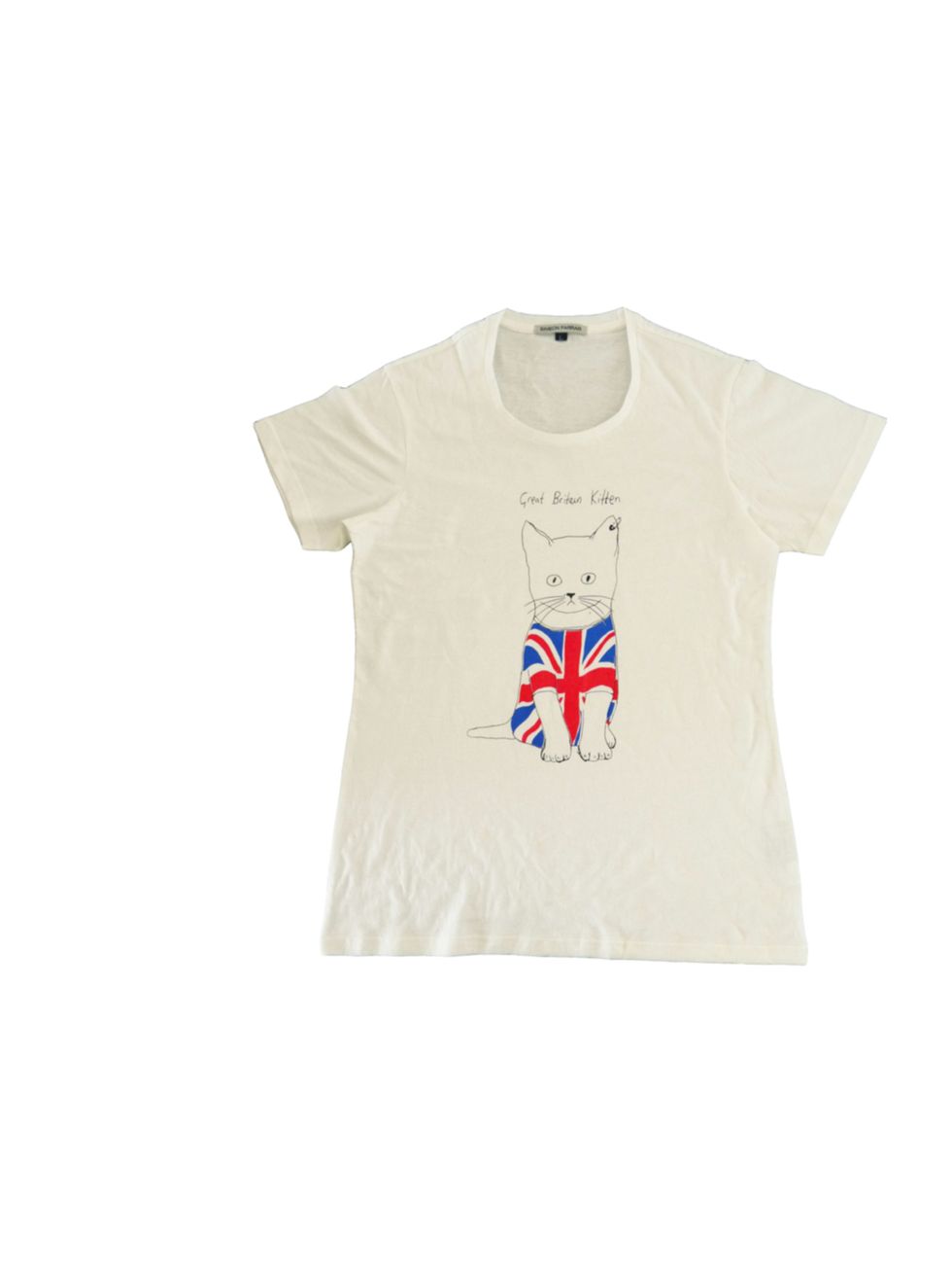 <p><a href="http://simeonfarrar.com/">Simeon Farrar</a> kitten T-shirt, £45</p>
