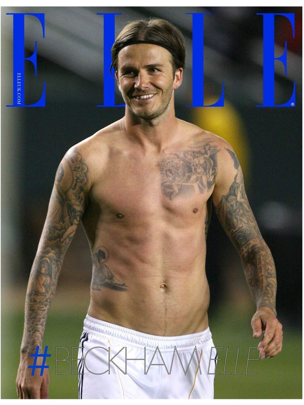 <p>Or maybe a nearly-nude Beckham in his sportswear?</p>