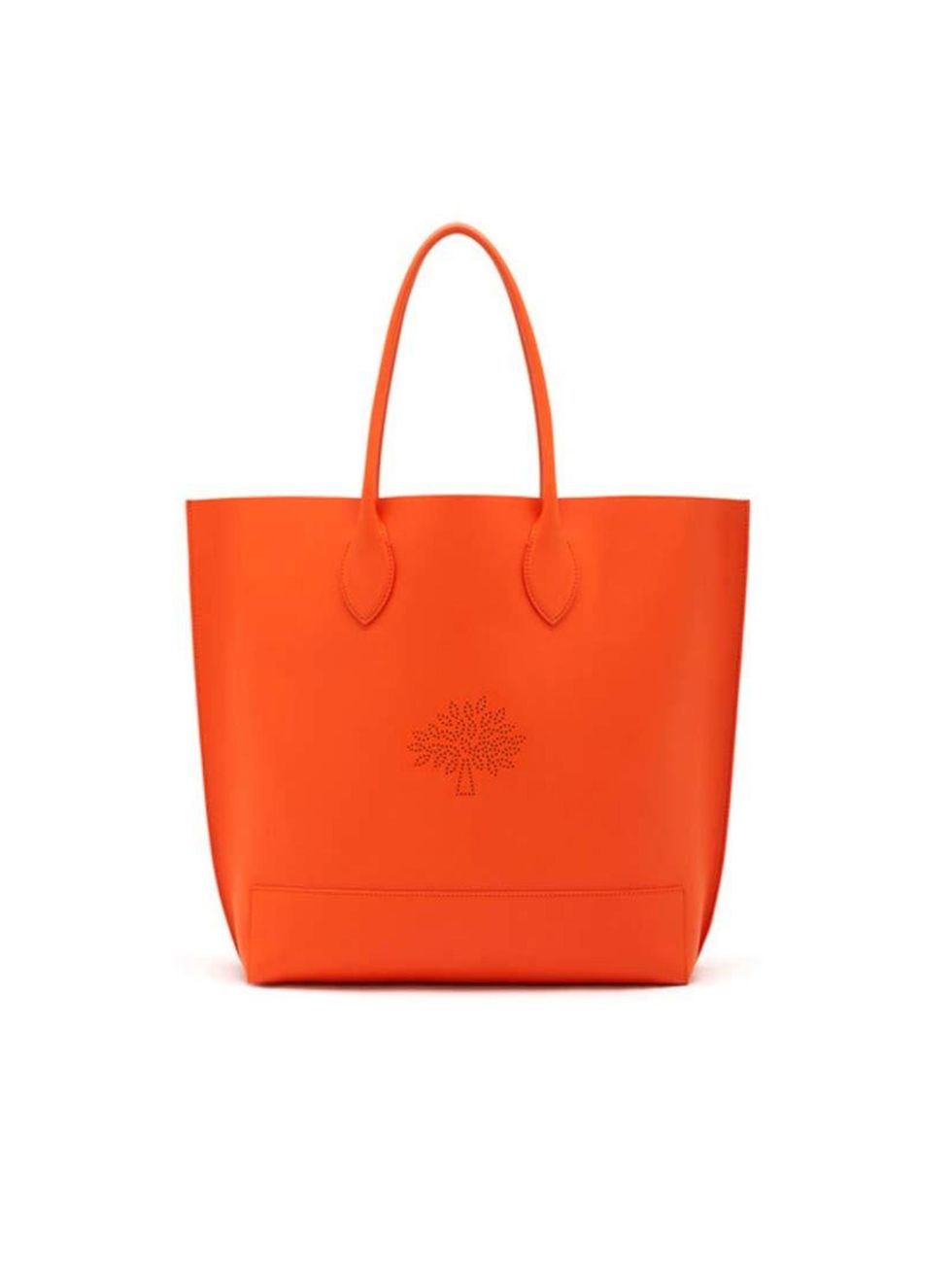 <p>Give a winter palette of navy and charcoal grey a punch of colour.</p>

<p><a href="http://www.mulberry.com/shop/whats-new/whats-new-all/blossom-tote-mandarin-calf-nappa" target="_blank">Mulberry</a> tote, £495</p>