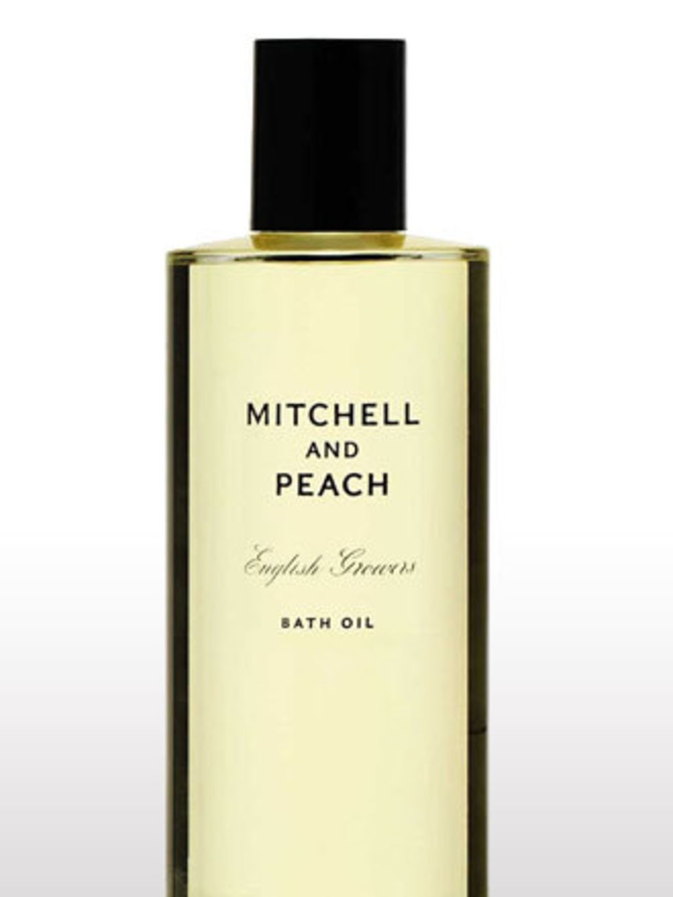 <p><a href="http://www.mitchellandpeach.com/collection/bath-oil/products_id/1/cPath/0">Mitchell and Peach</a>, Bath Oil, £39</p>