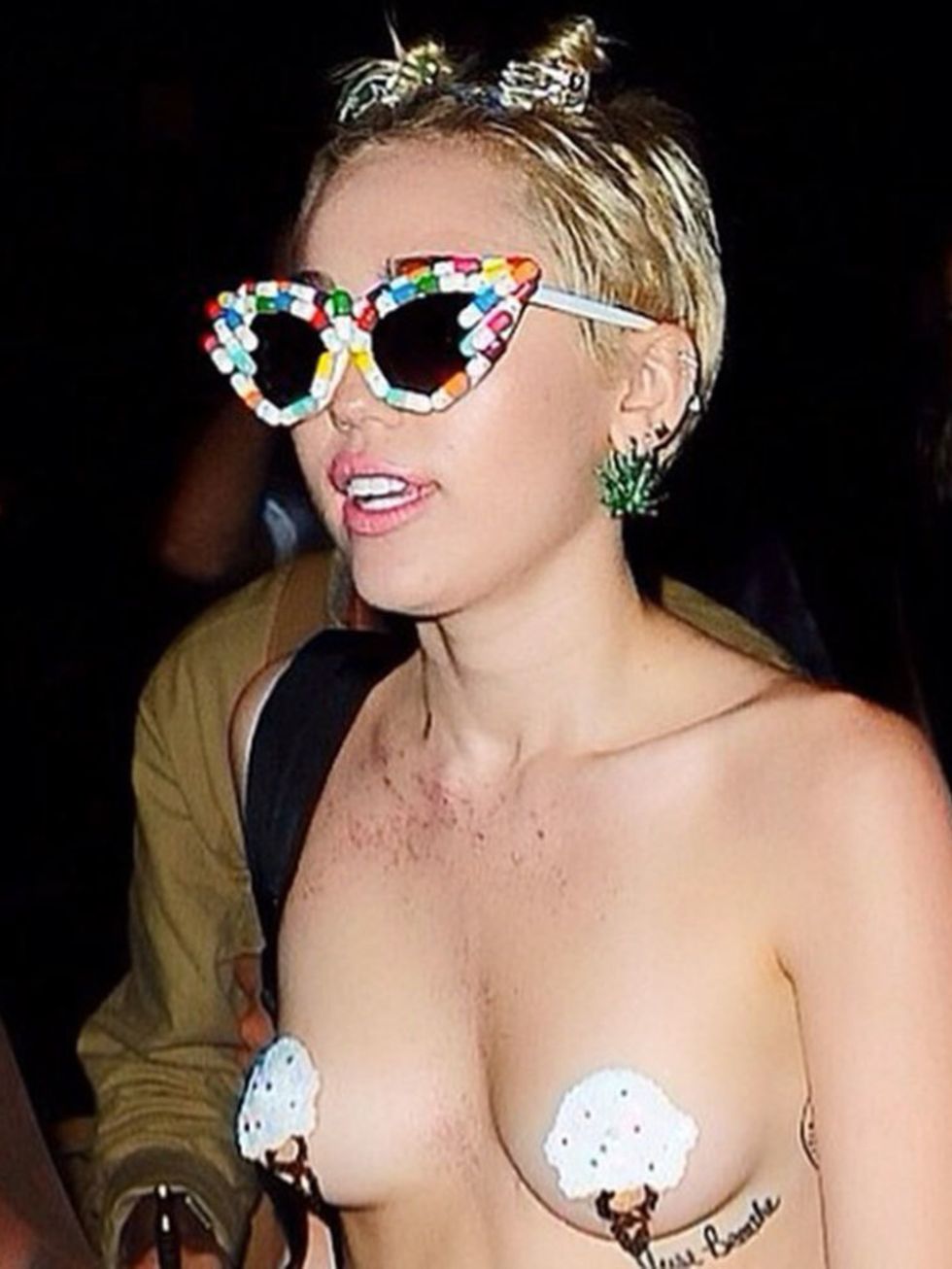 <p><strong>Ice-cream pasties</strong></p>

<p>Setting the sartorial bar for Alexander Wang's s/s 2015 show after-party.</p>