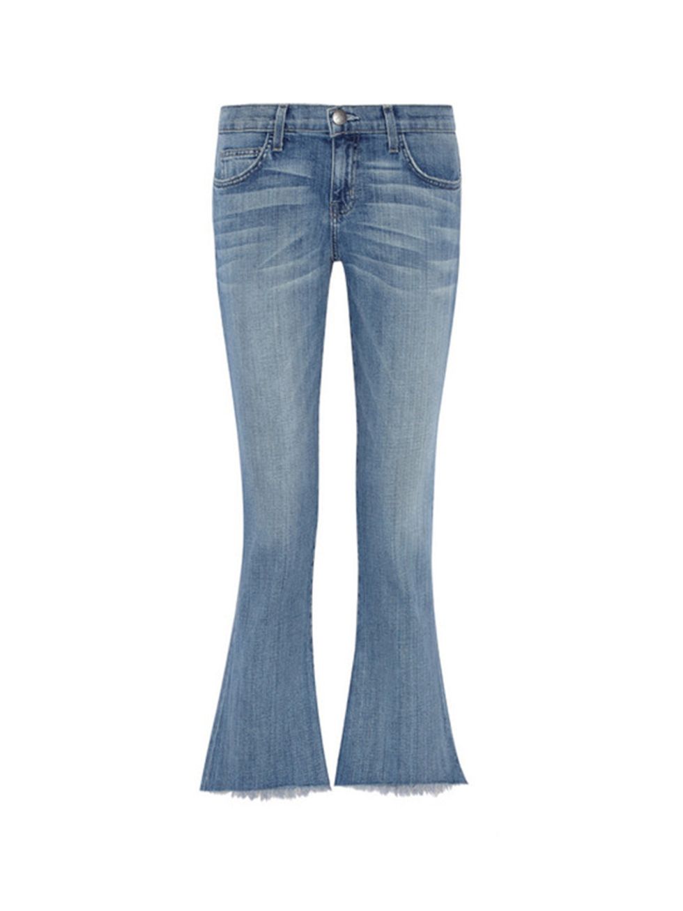<p><a href="https://www.net-a-porter.com/gb/en/product/660068/Current_Elliott/the-flip-flop-low-rise-flared-jeans" target="_blank">Current/Elliott jeans</a>, £240</p>
