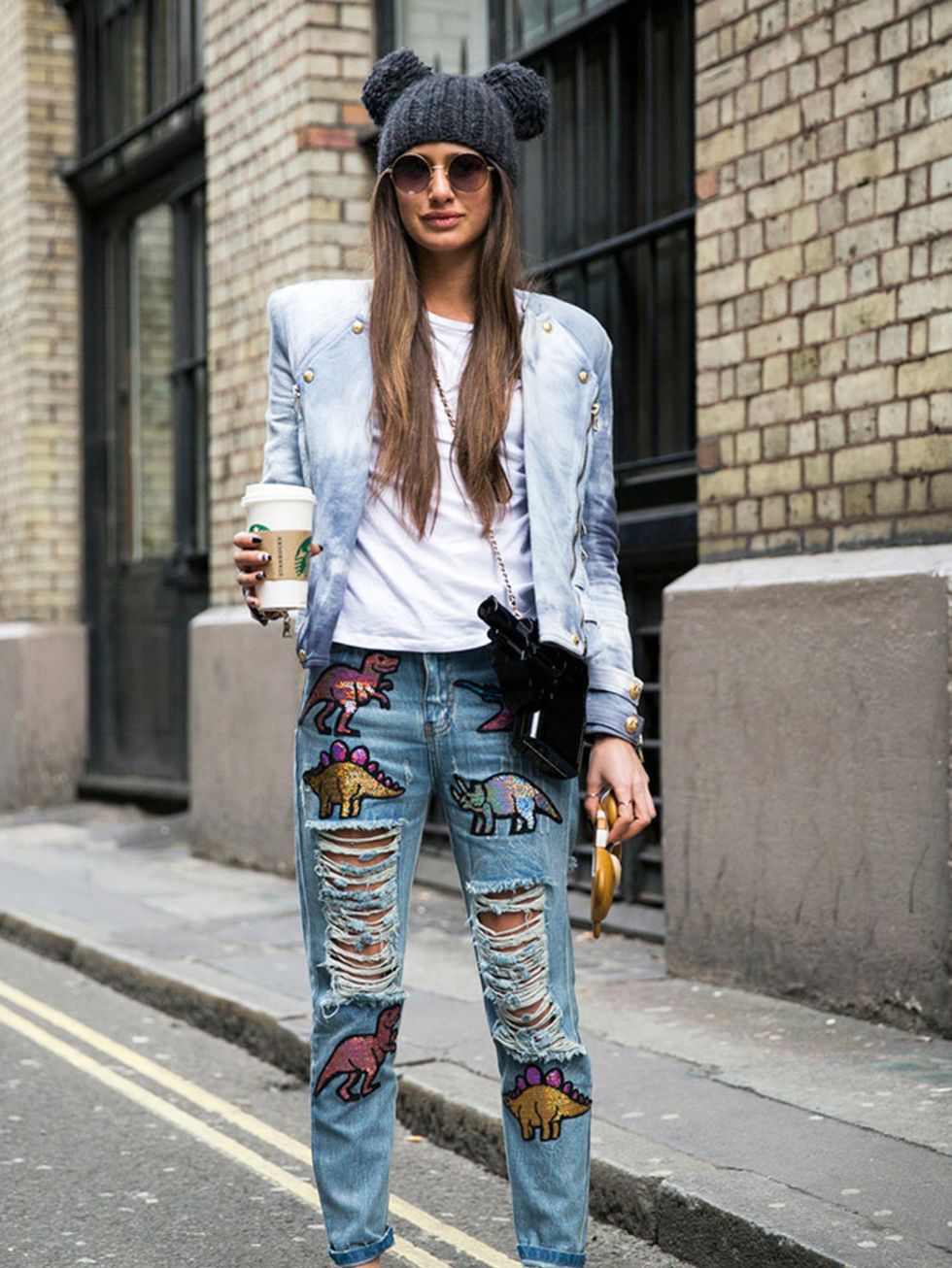 Slouchy jeans: how to wear a trendy novelty