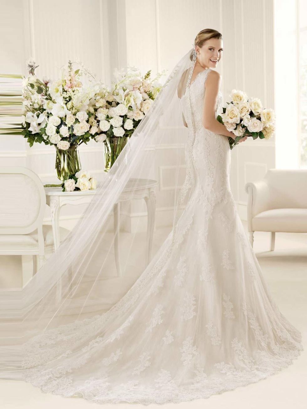<p>January is <a href="http://www.elleuk.com/style/wedding-blog">bridal</a> sample sale time, with a host of covetable, big name designers and top bridal boutiques typically slashing their prices by up to 70 per cent in a bid to make way for new-season st