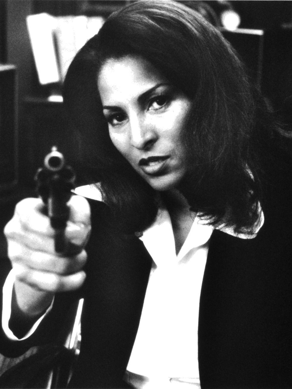 <p>Pam Grier</p>

<p>"I vote for JACKIE BOND aka Pam Grier. The original gun-toting, ass-kicking, nubian QUEEN."</p>

<p>Sunil Makan - Picture Editor: Multimedia</p>