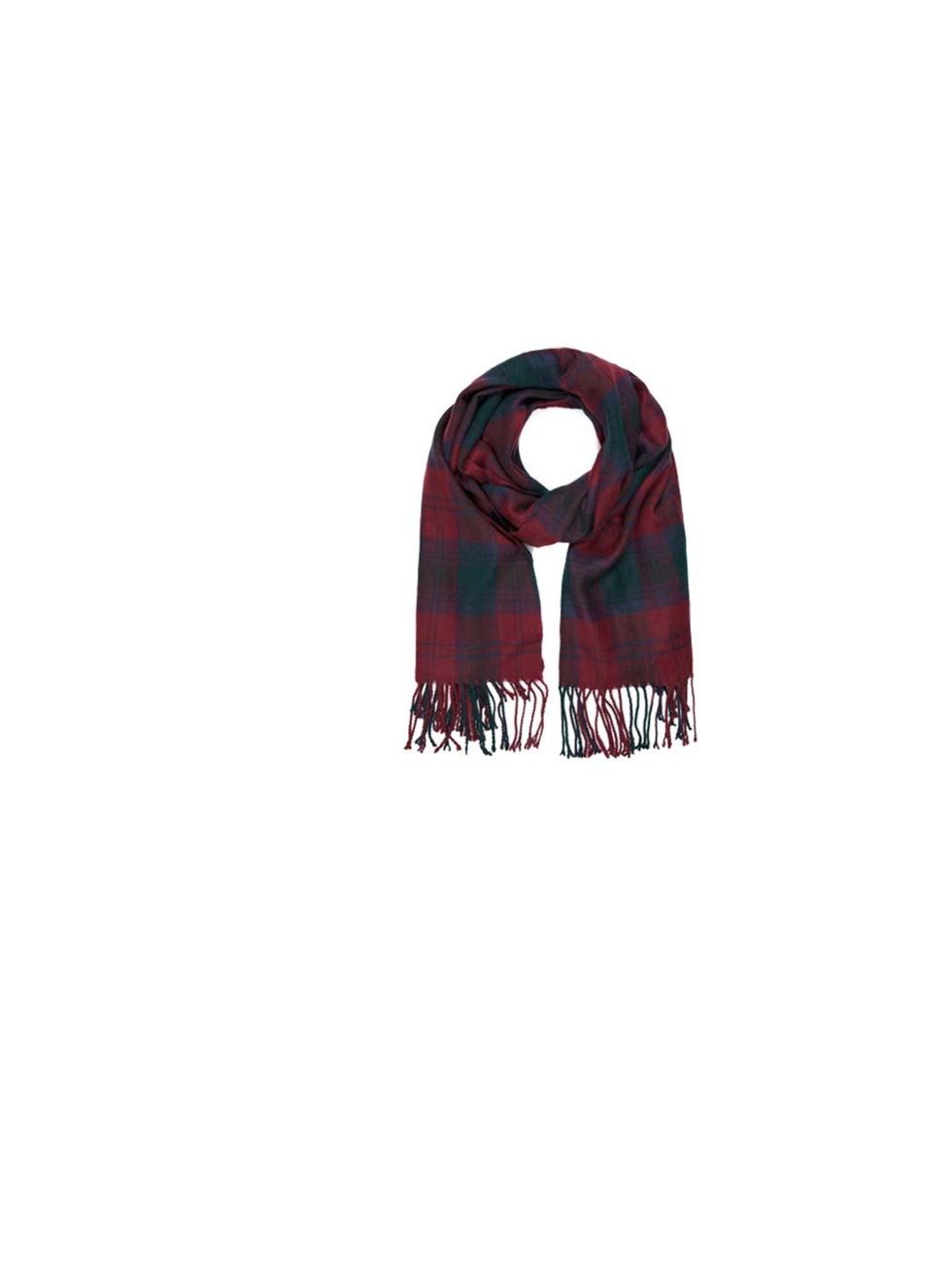 <p>Check yourself! <a href="http://uk.accessorize.com/view/product/uk_catalog/acc_5,acc_5.9/4871739900">Accessorize</a>'s plaid scarf is cosy but cool, £19</p>