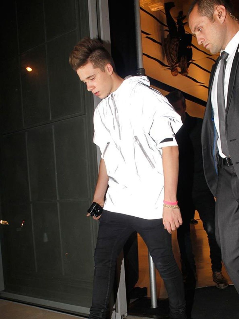 Brooklyn Beckham attends the Victoria Beckham dinner at the end of London Fashion Week s/s16  in London, September 2015.