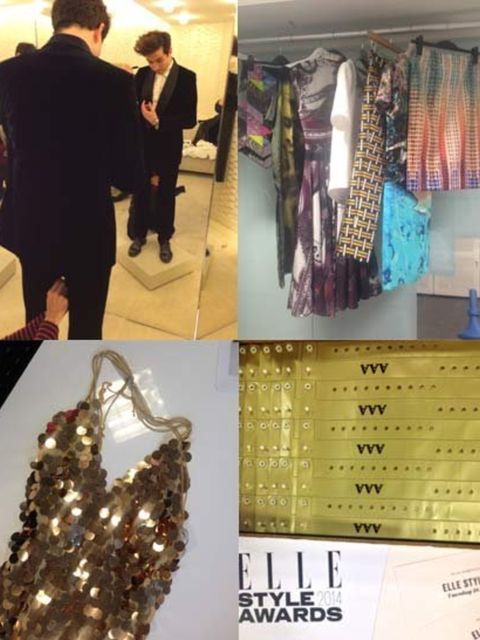 <p>As the week before the ELLE Style Awards draws to a close we put the finishing touches to all the crucial parts: the food, the celebrity dressing, the VIP access and most importantly the DRESSES.</p><p>Here's a sneak-peek at what we've been up to.</p><