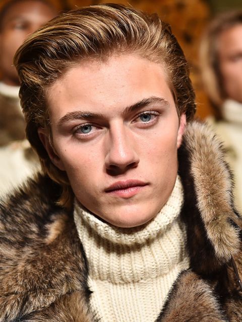 Lucky Blue Smith Wins 'Male Model Of The Year' at the ELLE Style Awards ...