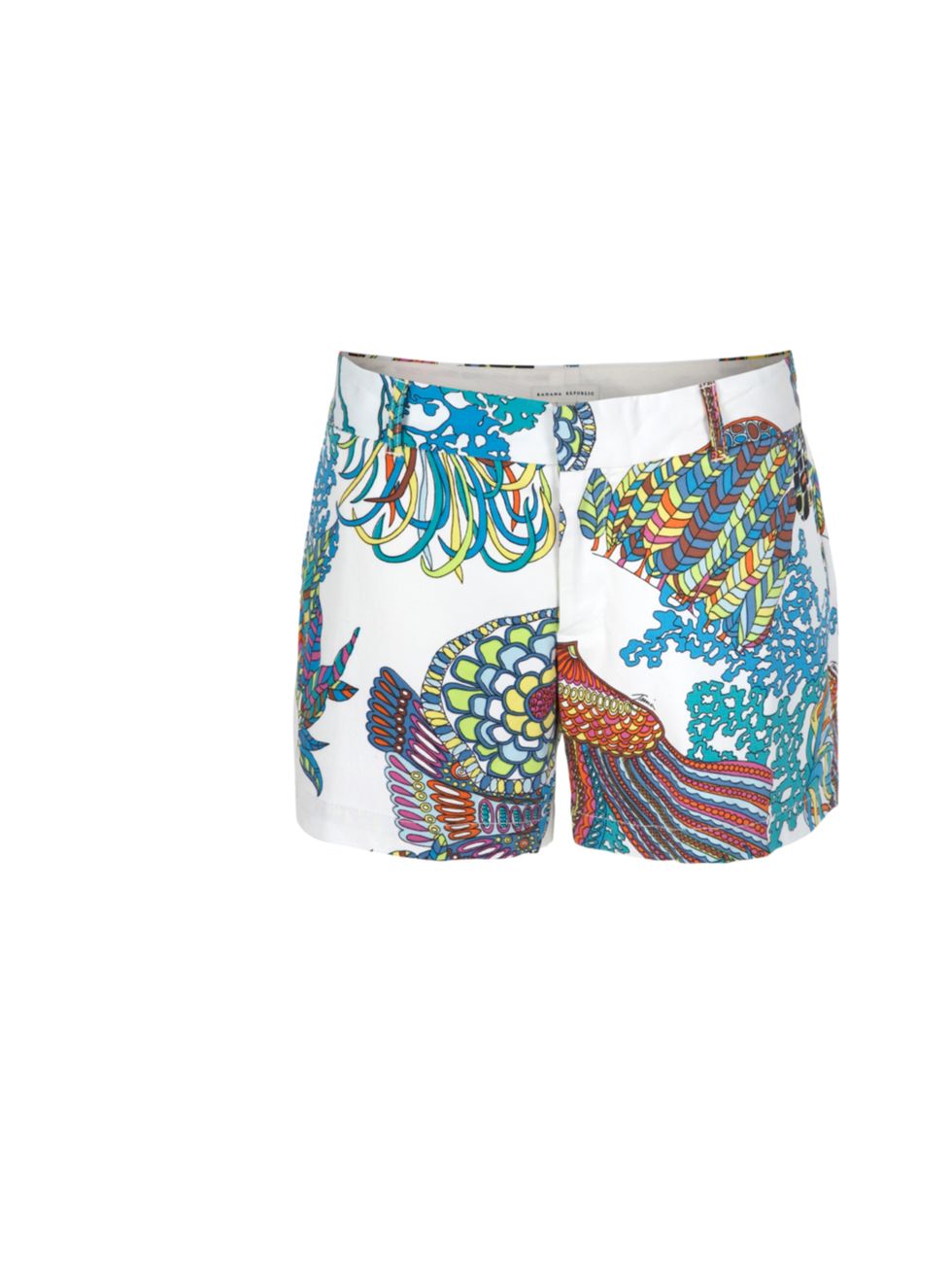 <p>Inject some tropical spirit into your wardrobe courtesy of Tina Turks capsule collection for Banana Republic Trina Turk for Banana Republic printed city shorts, £35, at <a href="http://bananarepublic.gap.eu/">Banana Republic </a></p>
