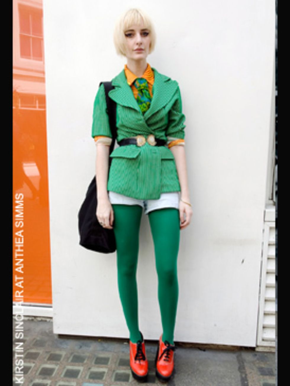 <p>Madeleine, student from Melbourne</p><p>-<strong> Entire outfit</strong> all vintage</p><p>- <strong>Shoes</strong> from Chloe</p>