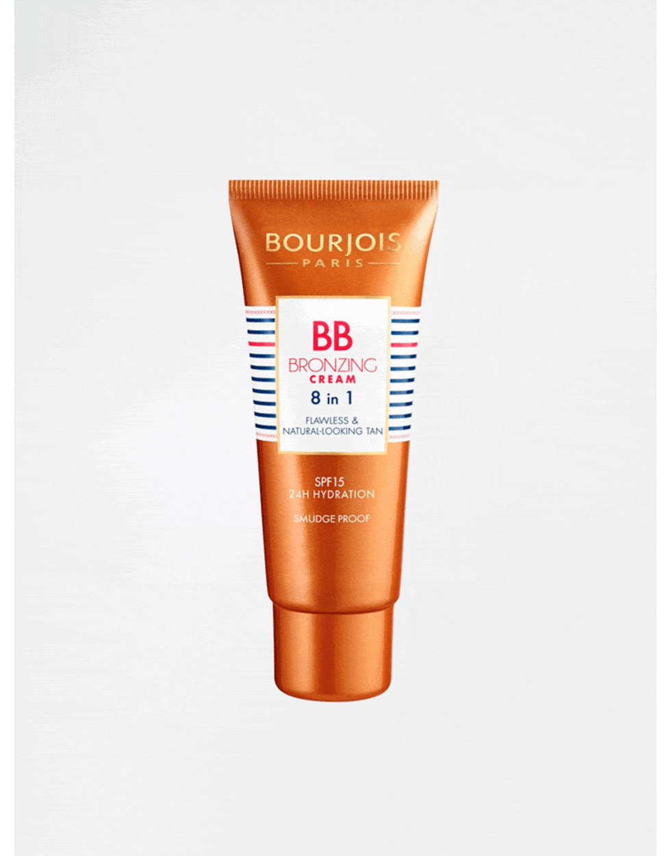 <p><a href="http://www.asos.com/bourjois/bourjois-bb-bronzing-cream-8-in-1/prod/pgeproduct.aspx?iid=5343015&clr=Dark&SearchQuery=bb+bourjois&SearchRedirect=true" target="_blank">Bourjois BB Bronzing Cream  8 in 1 £9.99</a></p>

<p>The light texture makes