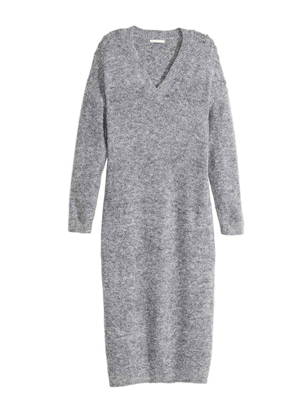 <p><a href="http://www2.hm.com/en_gb/productpage.0364712001.html" target="_blank">H&M</a> knitted dress, £29.99</p>