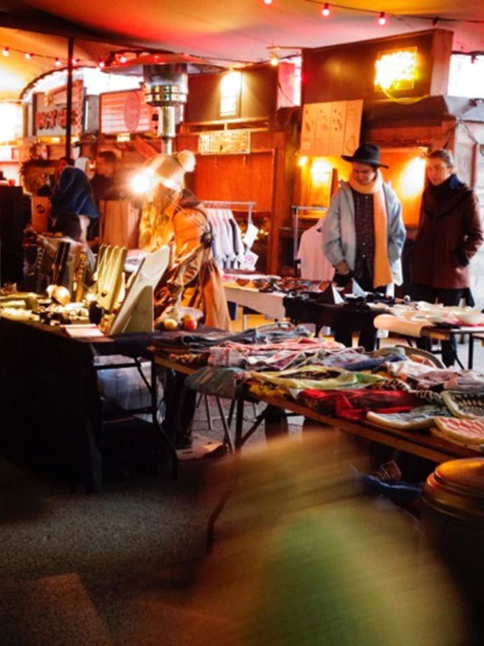 <p>SHOPPING: Shoreditch Christmas Market and Winter Gathering</p>

<p>Still got shopping to do? Well, you COULD come to this bringing together of all things upcycled and vintage, treat your loved ones to affordable artworks, handmade textiles, hip homewar