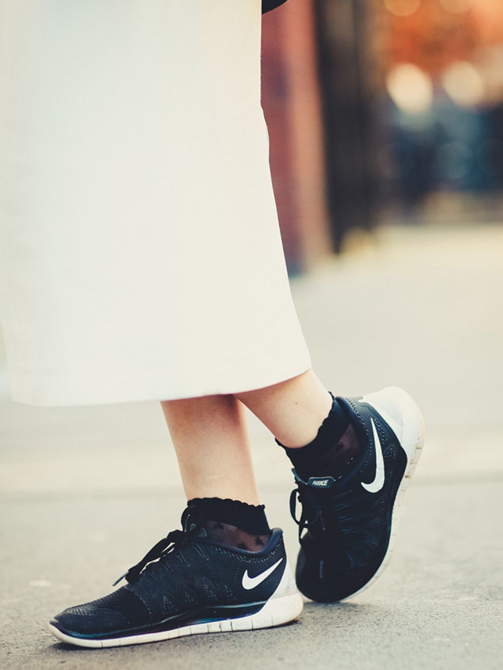 <p>Kirsty Dale - Executive Fashion Director</p>

<p>Zara skirt, Topshop socks, Nike trainers.</p>