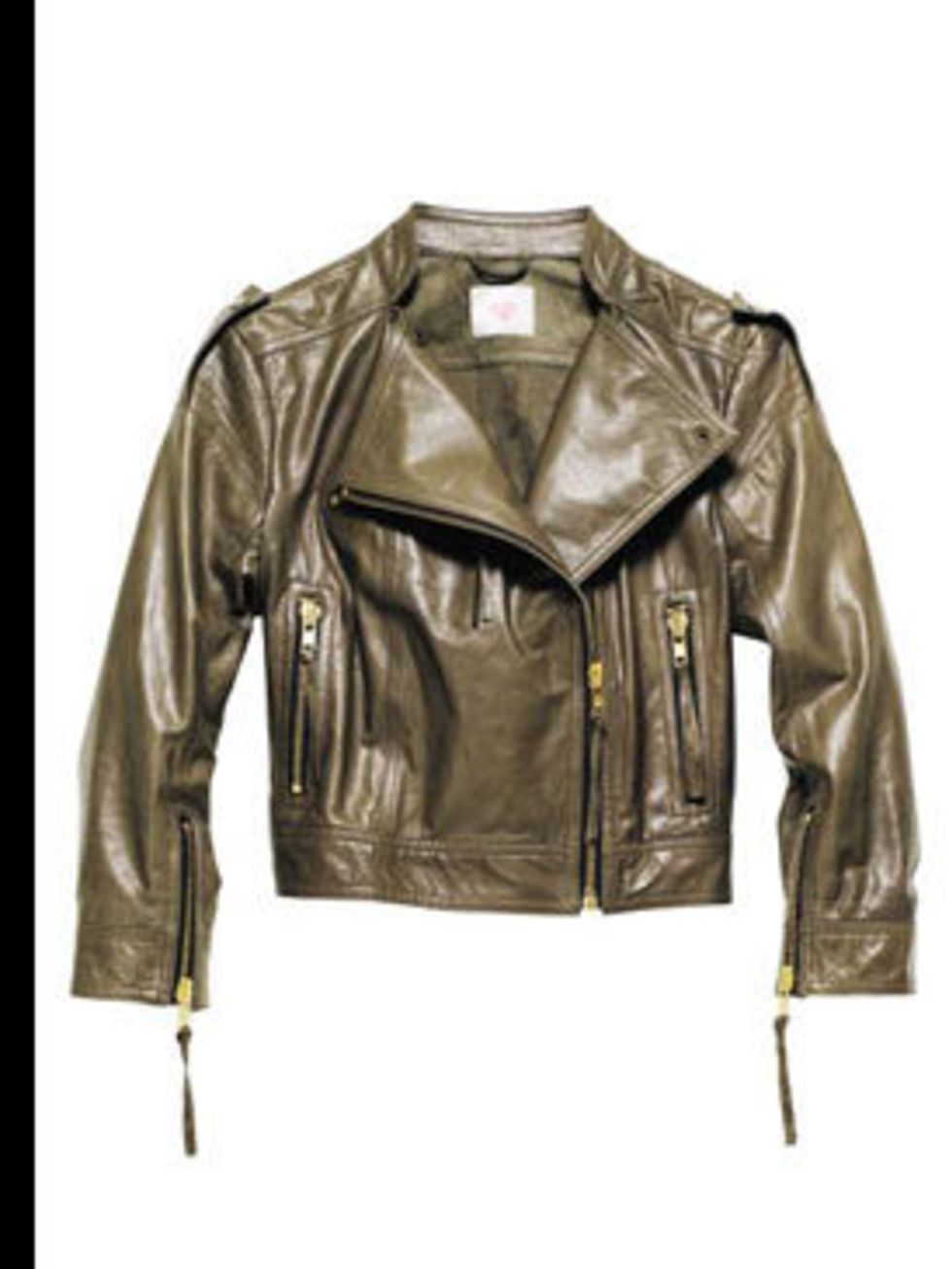 <p>Biker jacket, £149.99 by Matthew Williamson at <a href="http://www.hm.com/gb/">H&amp;M</a></p>