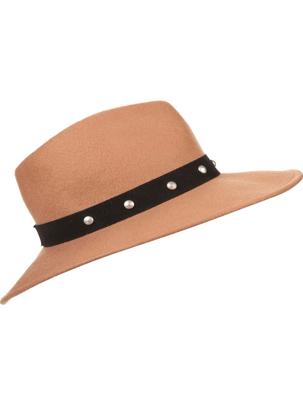 <p>Topshop Camel Studded Fedora, £28</p><p><a href="http://shopping.elleuk.com/browse?fts=topshop+fedora">BUY NOW</a></p>