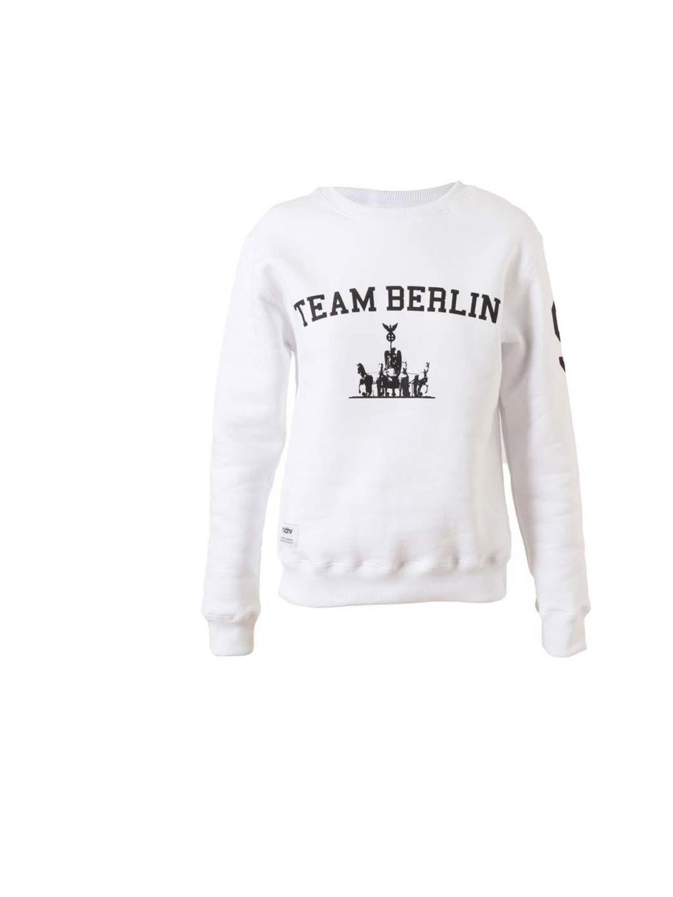 <p>MISBHV 'Team Berlin' sweatshirt, £60 available at <a href="http://www.brownsfashion.com/product/038522680002/028/team-berlin-cotton-sweatshirt">Browns </a></p>