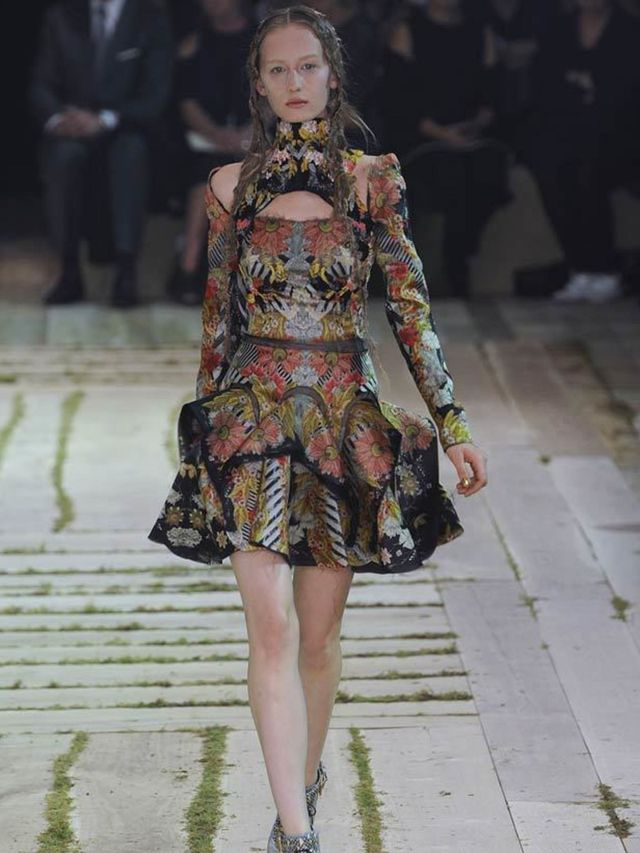 <p>Trembling as she shook hands, the woman who had been at Alexander McQueen's side for the past 16 years found herself thrust into the fashion spotlight for the first time. </p><p>The weight of expectation on her shoulders could not have been more monume