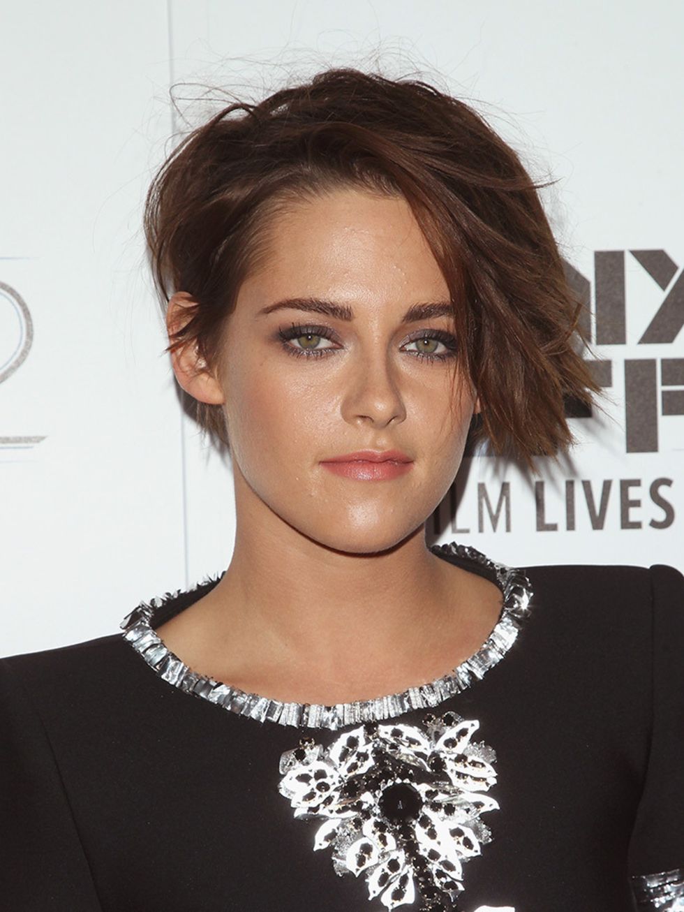 <p><a href="http://www.elleuk.com/fashion/celebrity-style/kristen-stewart-style-file">Kristen Stewart</a></p>

<p>On people who say they aren't feminists: 'That's such a strange thing to say, isn't it? Like, what do you mean? Do you not believe in equalit