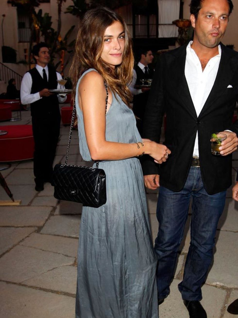<p><a href="http://www.elleuk.com/starstyle/style-files/(section)/elisa-sednaoui">Elisa Sednaoui</a> wearing the classic long-handled <a href="http://www.elleuk.com/catwalk/collections/chanel/">Chanel</a> 2.55 bag</p>