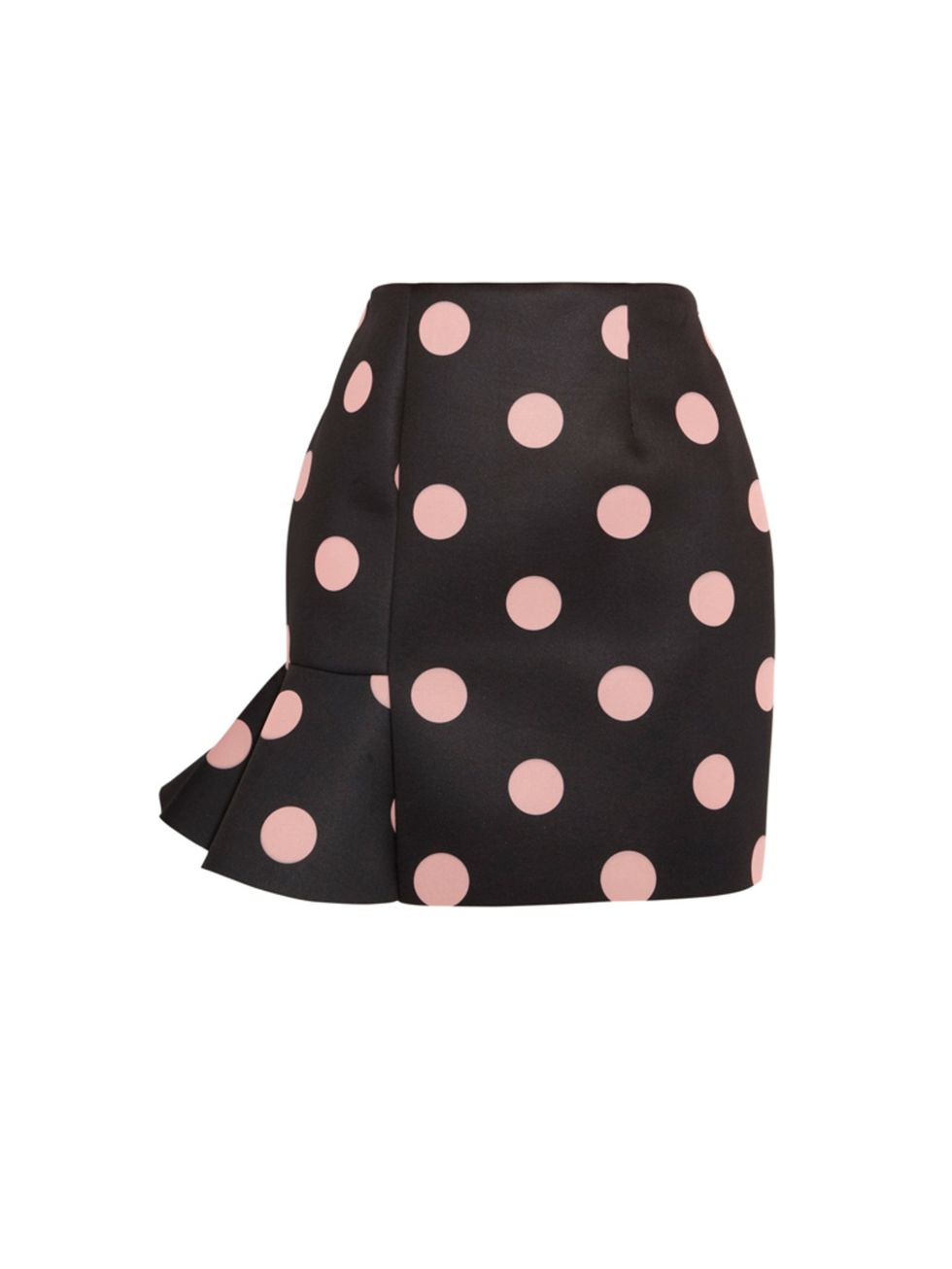 <p><a href="http://www.net-a-porter.com/product/475202/Finds/-vivetta-eva-polka-dot-neoprene-mini-skirt" target="_blank">Vivetta</a> skirt, £205</p>