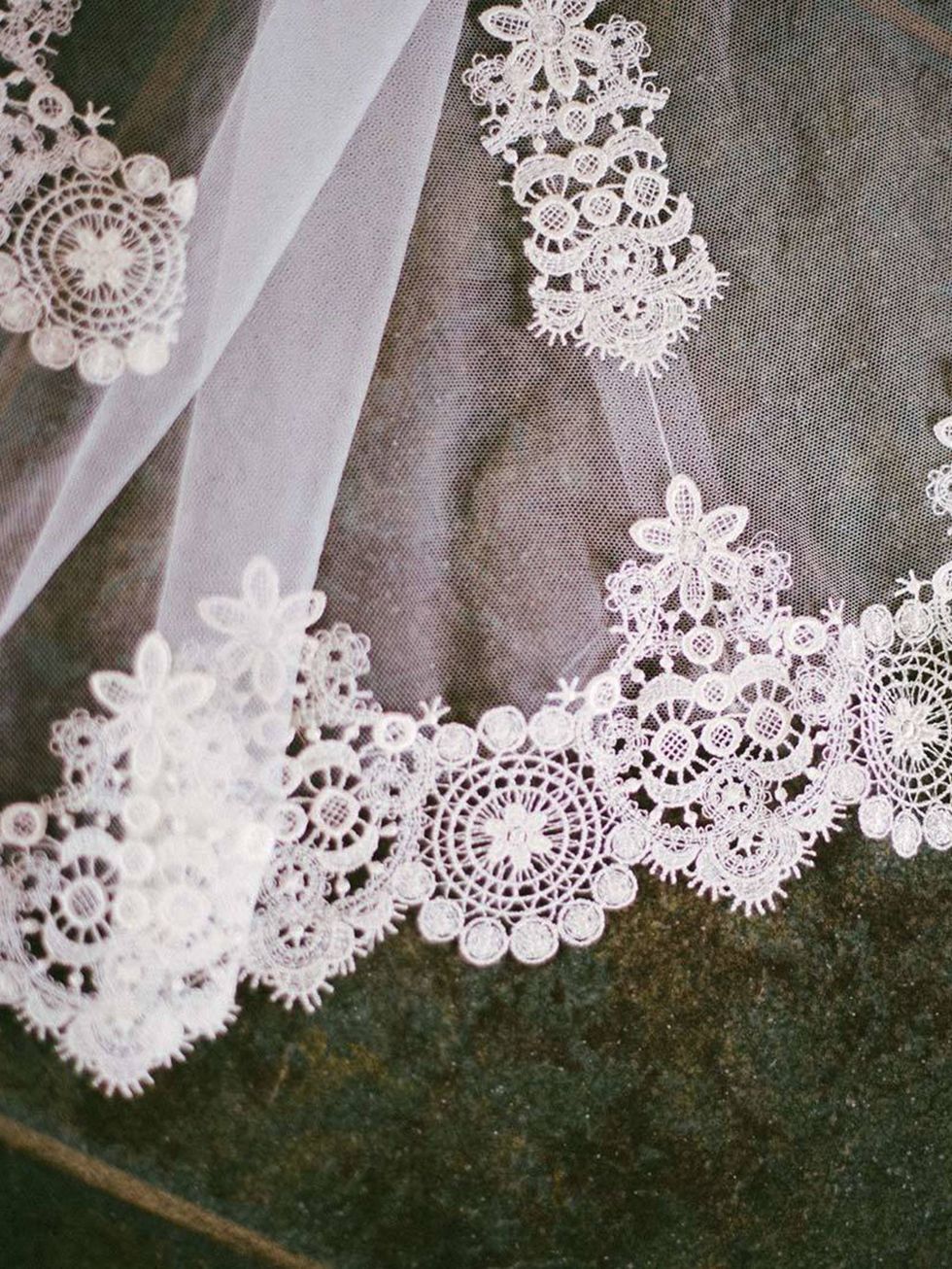 <p>The lace and detail was amazing, and it was all handmade which made it really special.</p>