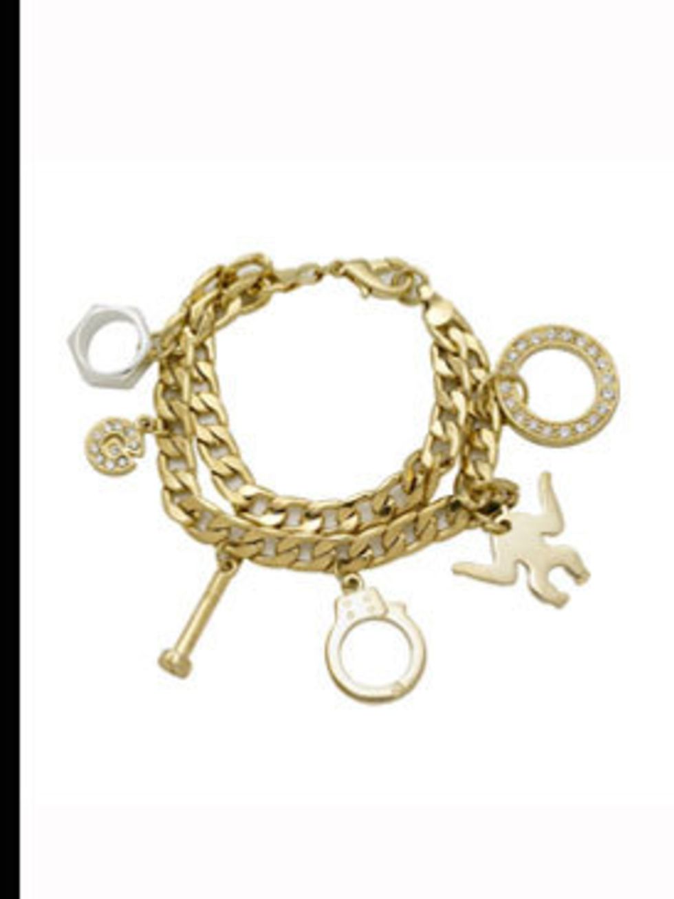 <p>Charm Bracelet, £6 from Giles for New Look 0500 45 094</p>