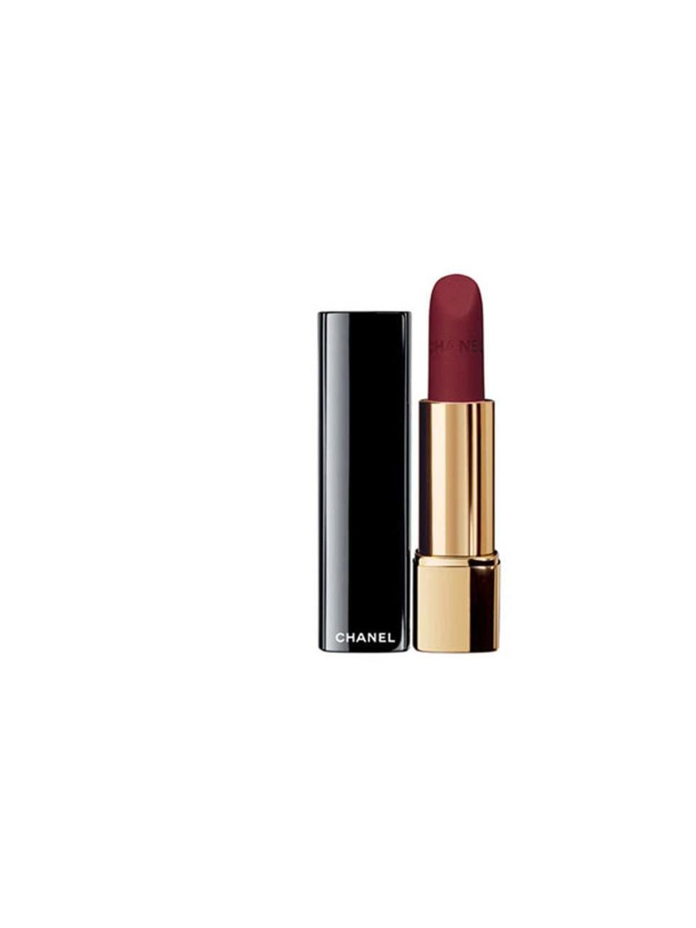 <p>Natasha wears <a href="http://www.selfridges.com/en/Beauty/Brand-rooms/Brands/CHANEL/Makeup/Lips/Lipsticks/ROUGE-ALLURE-Luminous-Satin-Lip-Colour_437-73004626-ROUGEALLURE/">Chanel Rouge Allure Lip Color in Passion, £25</a></p>