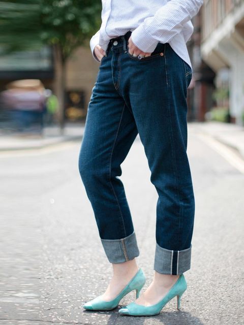 <p>Natasha Pearlman - Deputy Editor:Levi's 501 jeans at <a href="http://www.selfridges.com/">Selfridges</a>, Zara shoes</p>