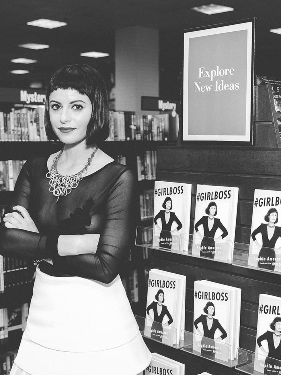 <p><strong>Sophia Amoruso, CEO and Creative Director of Nasty Gal </strong></p>

<p>'What does a feminist look like? Thats the trick! Feminists look like you and me, like a women in 6 stilettos and a woman in mens clothing. Feminism is a way of thinking