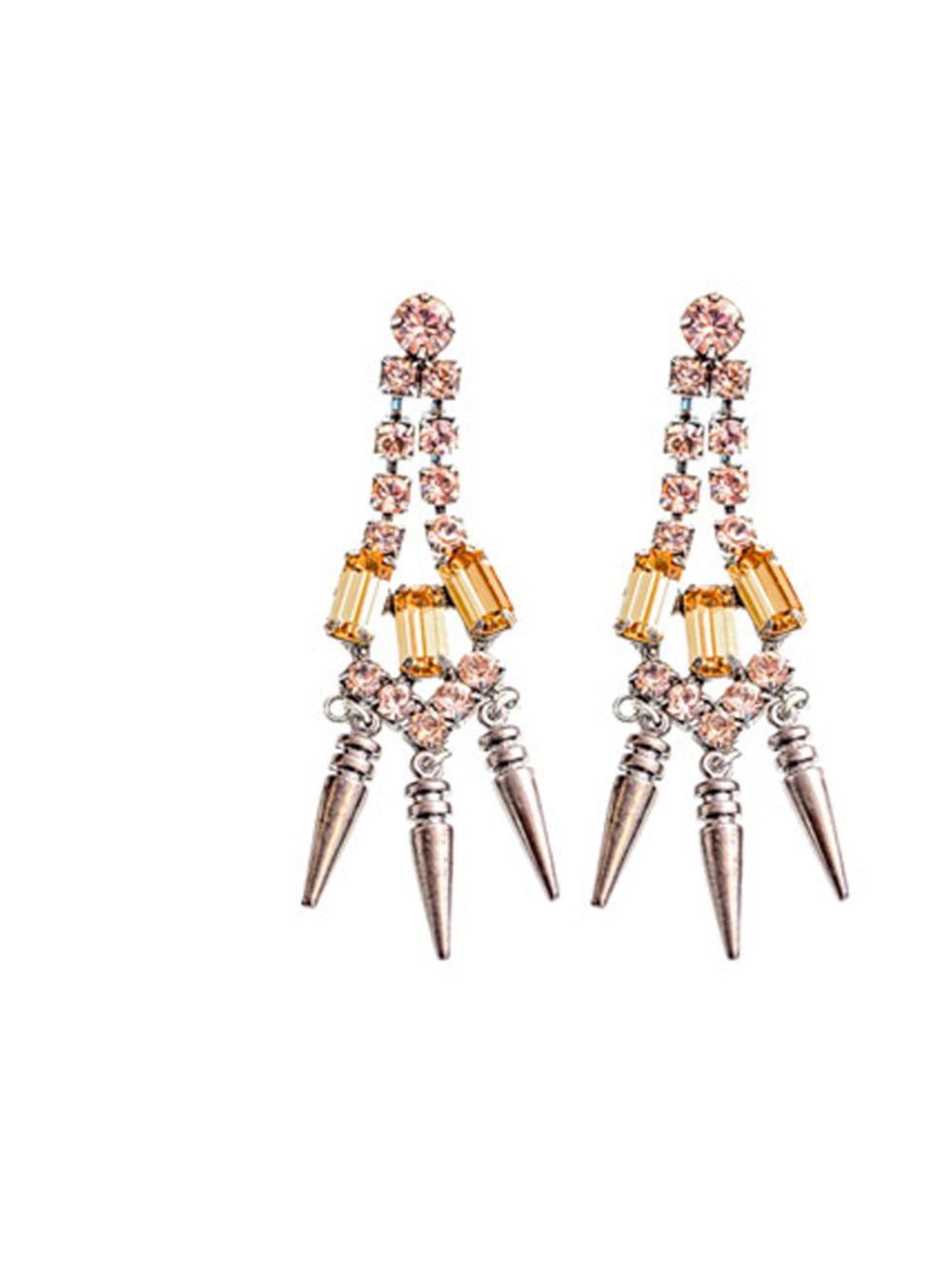 <p>Move over cocktail rings, its all about the heirloom earrings this season. Wear with everything from your denim shirt and knitwear to cocktail dresses and sparkles Joomi Lim crystal and spike earrings, £175, at Matches</p><p><a href="http://shopping.