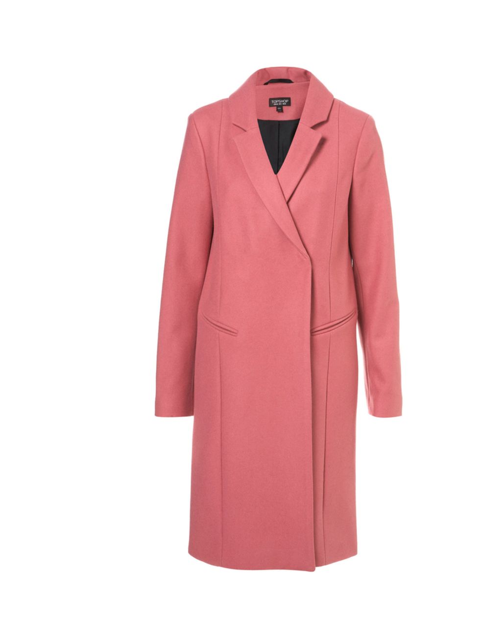 <p>A pink wool coat? You bet. A little bit Celine, a hell of a lot fabulous, take a chance with a loud coat, we dares ya Topshop pink wool coat, £95</p><p><a href="http://shopping.elleuk.com/browse/womens-clothes?fts=topshop+pink+coat">BUY NOW</a></p>
