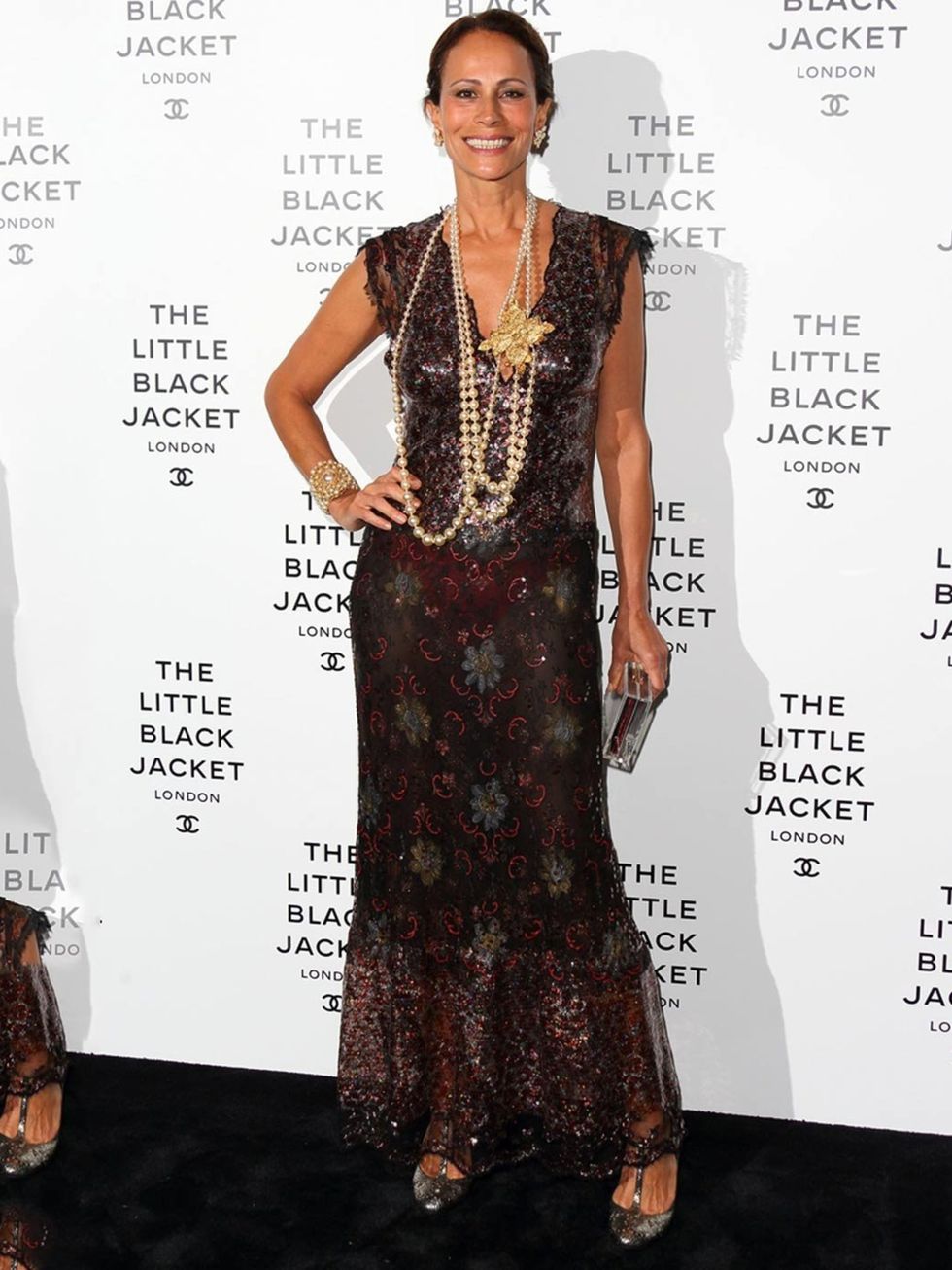 <p>Andrea Dellal at the Chanel Little Black Jacket Private View</p>