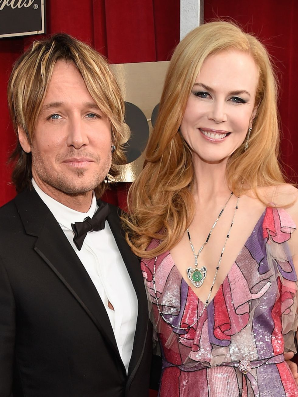 <p><strong>Nicole Kidman </strong></p>

<p>Baby Faith may have been born via surrogate, but Nicole Kidman still received a push present; in this case, a $120,000 custom emerald and diamond cross.</p>