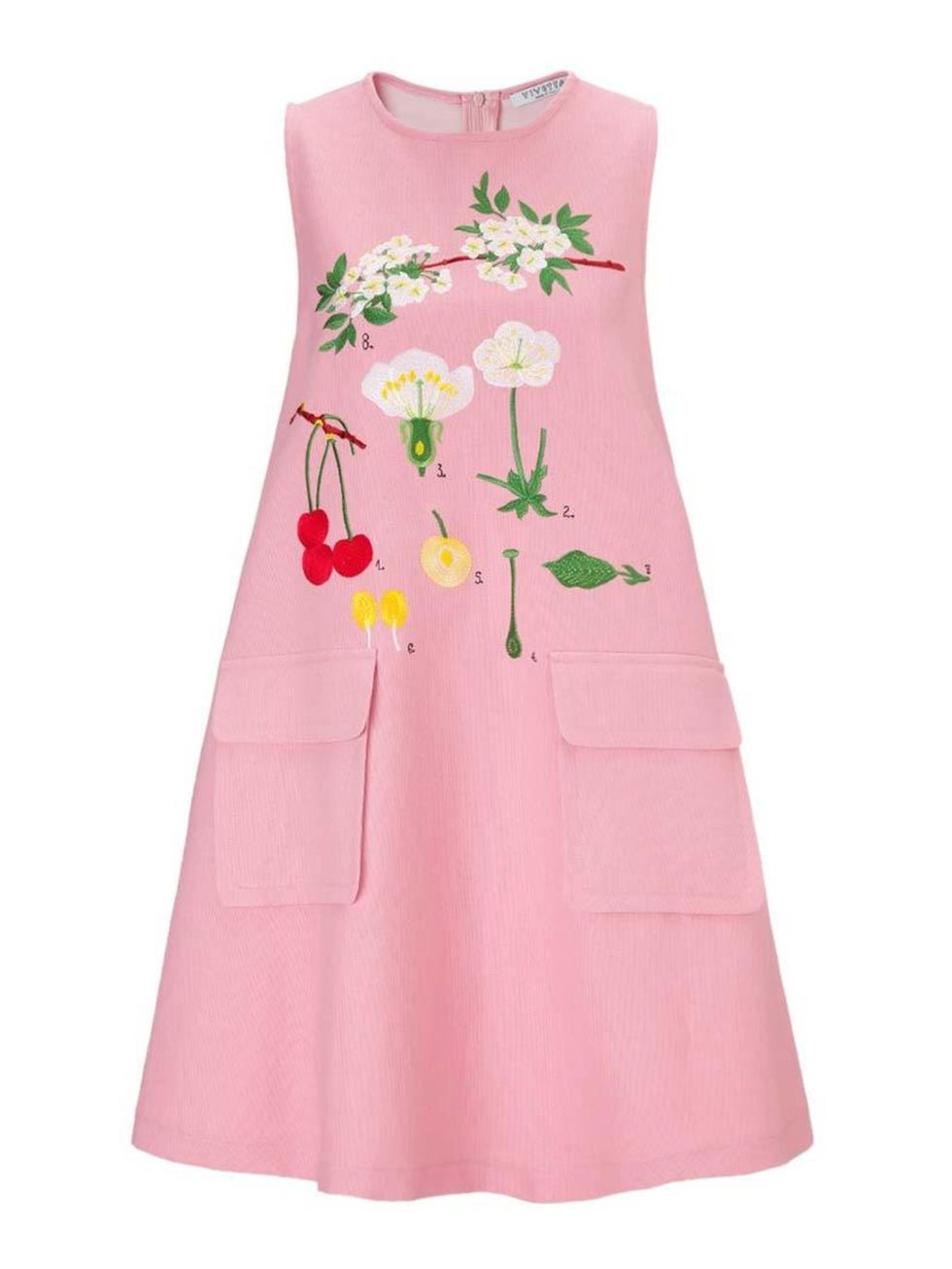 <p>Unapologetically girly. Pair with a killer pair of black ankle boots for a grown-up edge.</p>

<p>Vivetta dress, £310 at <a href="http://www.avenue32.com/pink-embroidered-charlie-dress-34701/" target="_blank">Avenue32</a></p>