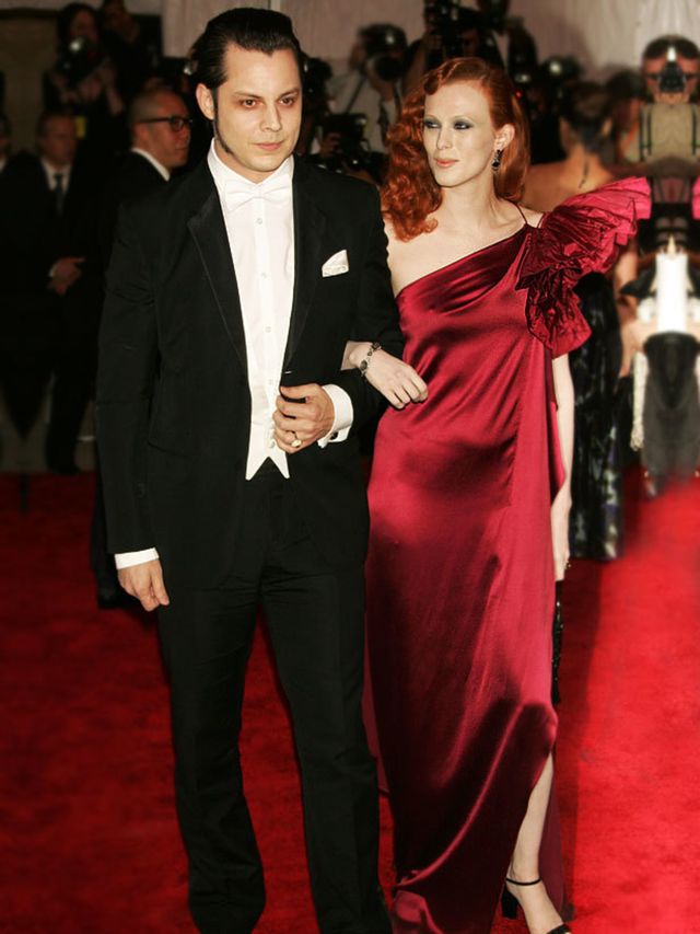 <p>Karen Elson and Jack White</p>