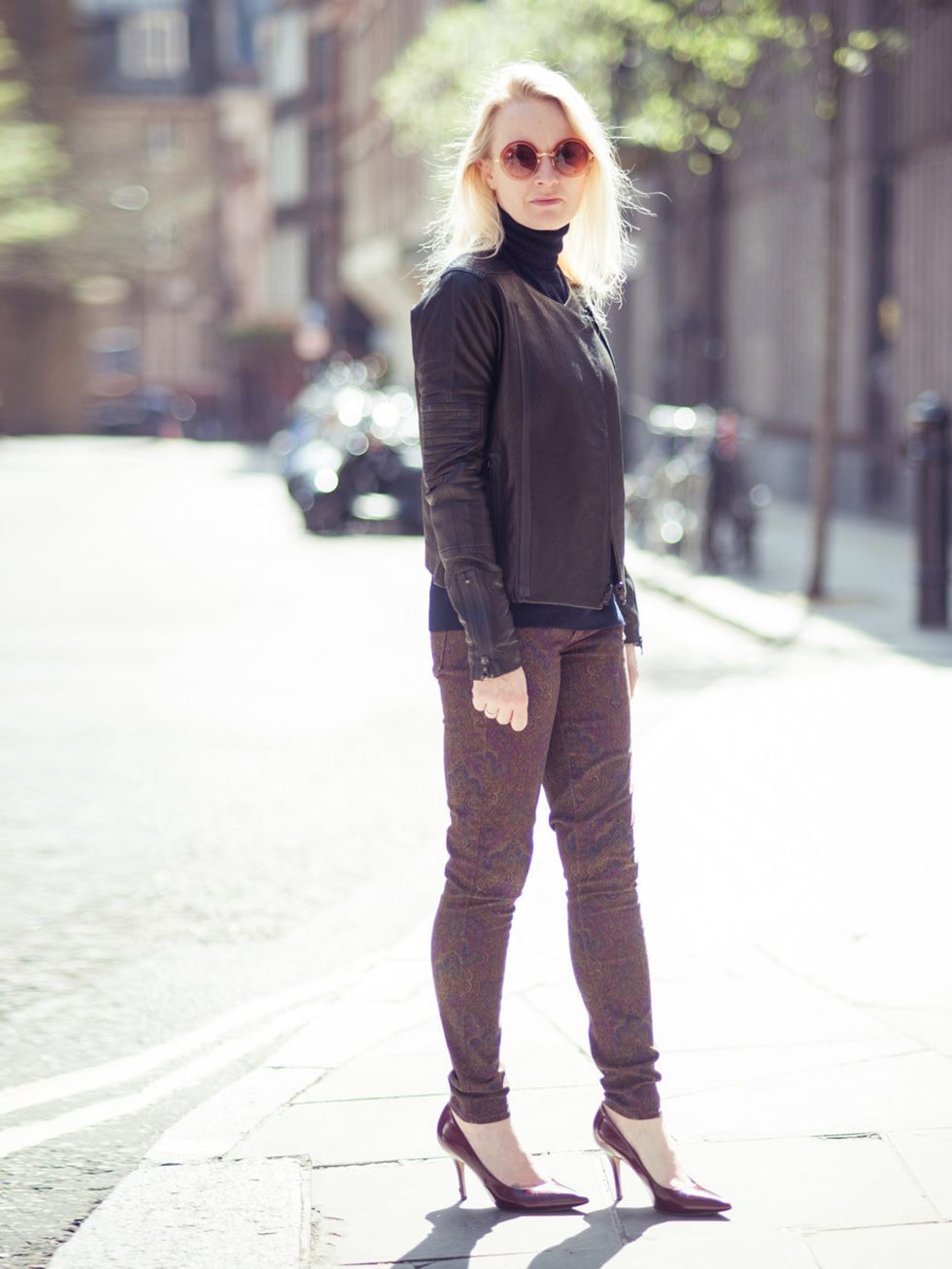 <p>Lorraine Candy - Editor-in-Chief:J Brand Jacket, Cos jumper, Donna Ida jeans, <a href="http://www.elleuk.com/catwalk/designer-a-z/celine/autumn-winter-2013/collection">Celine</a> shoe and <a href="http://www.elleuk.com/fashion/accessories-report/autumn
