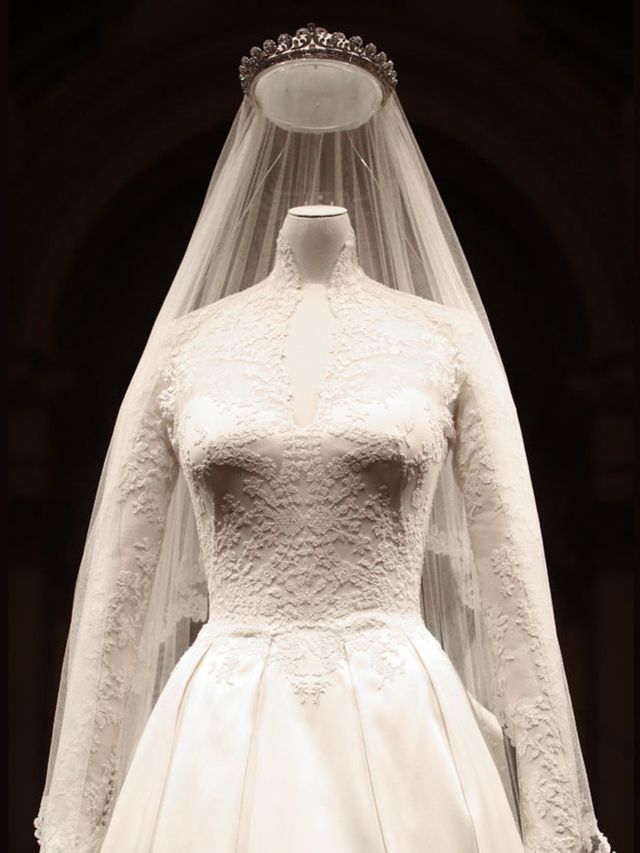 <p>The Duchess of Cambridge's wedding gown</p>