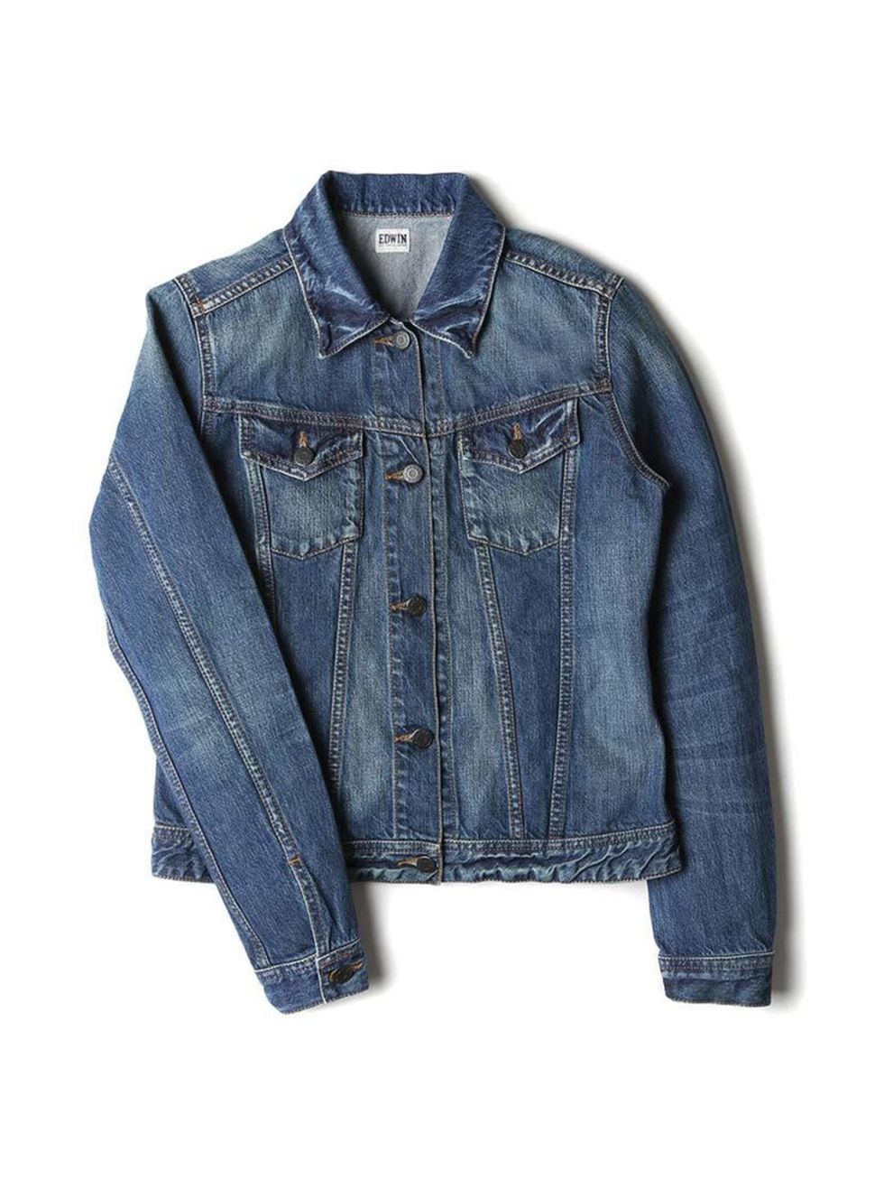 <p>Picture Editor Lara Ferros is a denim-obsessive.</p>

<p>&nbsp;</p>

<p><a href="http://shop.edwin-europe.com/collections/womenswear/products/edwin-womens-chanty-jacket-compact-indigo-denim-blue-mid-used" target="_blank">Edwin</a> jacket, &pound;102</p