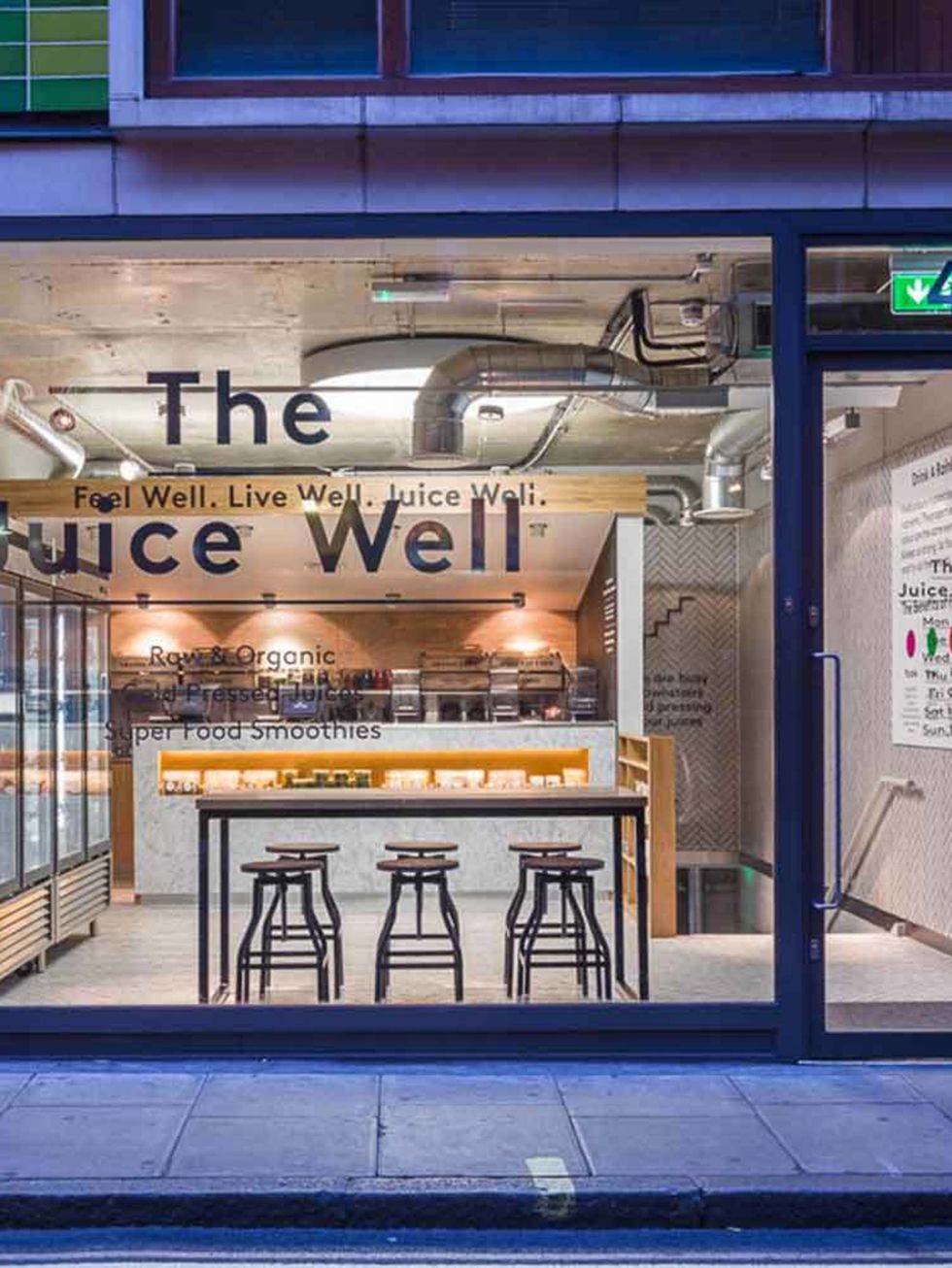 <p><a href="http://www.thejuicewell.hk/" target="_blank">The Juice Well</a></p>

<p>What? Founded by Joe Cross star of documentary Sick, Fat and Nearly Dead.</p>

<p>Why visit? The Juice Well boasts unusual concoctions like Hunger Buster, £5 with chia g